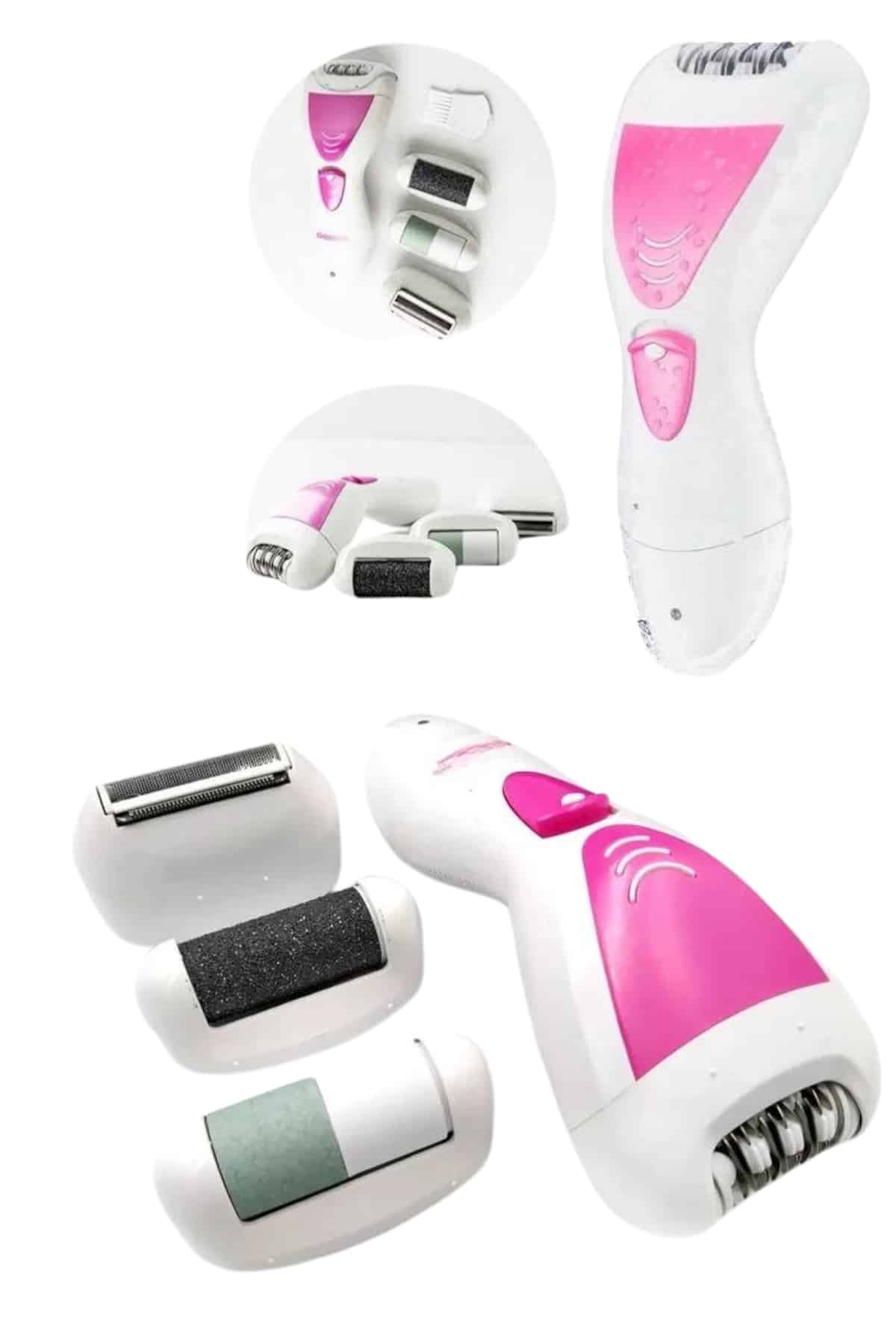 4 Başlıklı Lazer Öncesi Kısaltma Epilasyon Aleti Epilatör Çok Amaçlı - Lisinya 4 Başlıklı Lazer Öncesi Kısaltma Epilasyon Aleti Epilatör Çok Amaçlı - Lisinya