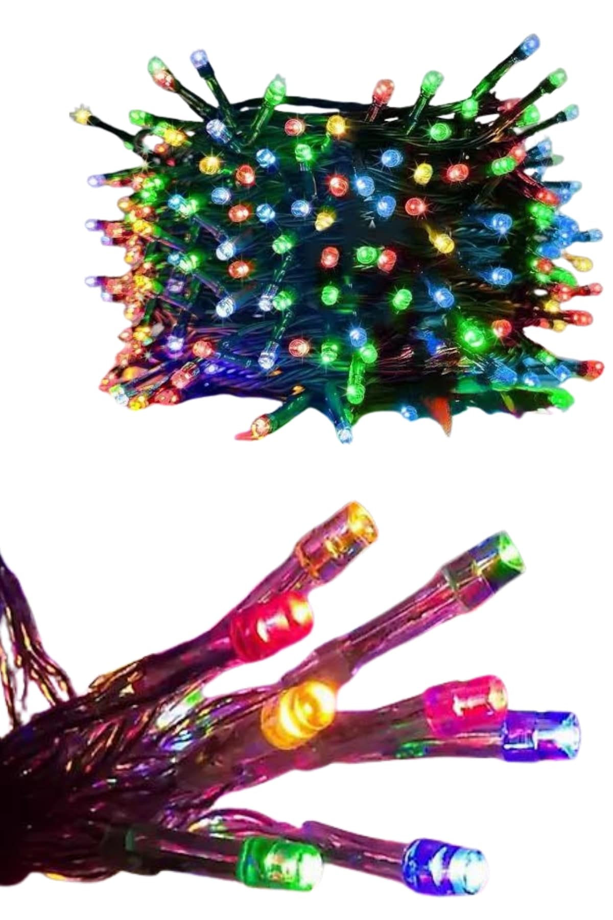 5 Metre Ampul LED Işık Renkli RGB Çok Renkli Led Aydınlatma - Lisinya 5 Metre Ampul LED Işık Renkli RGB Çok Renkli Led Aydınlatma - Lisinya