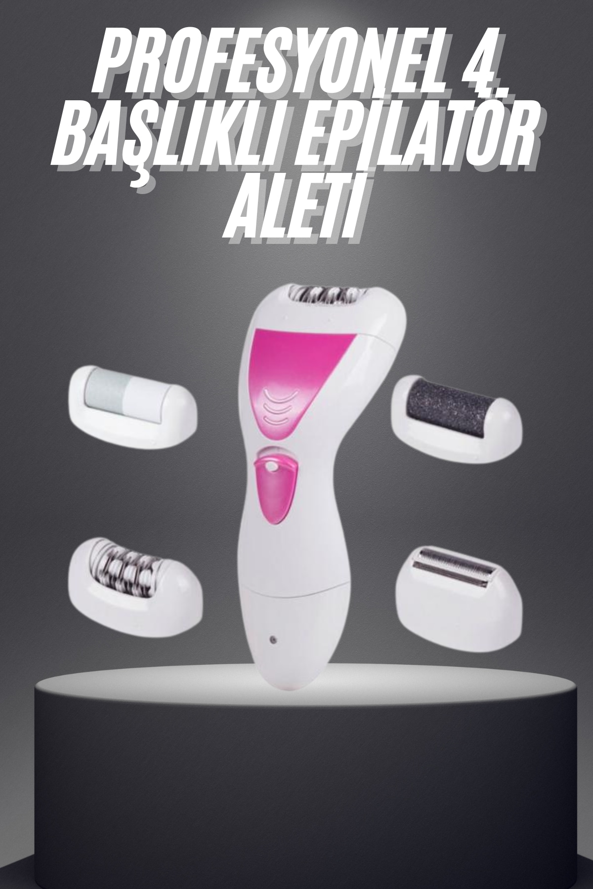 Şarjlı Epilasyon Cihazı Çok Başlıklı Ayak Bakımına Uygun Epilatör Aleti - Lisinya Şarjlı Epilasyon Cihazı Çok Başlıklı Ayak Bakımına Uygun Epilatör Aleti - Lisinya