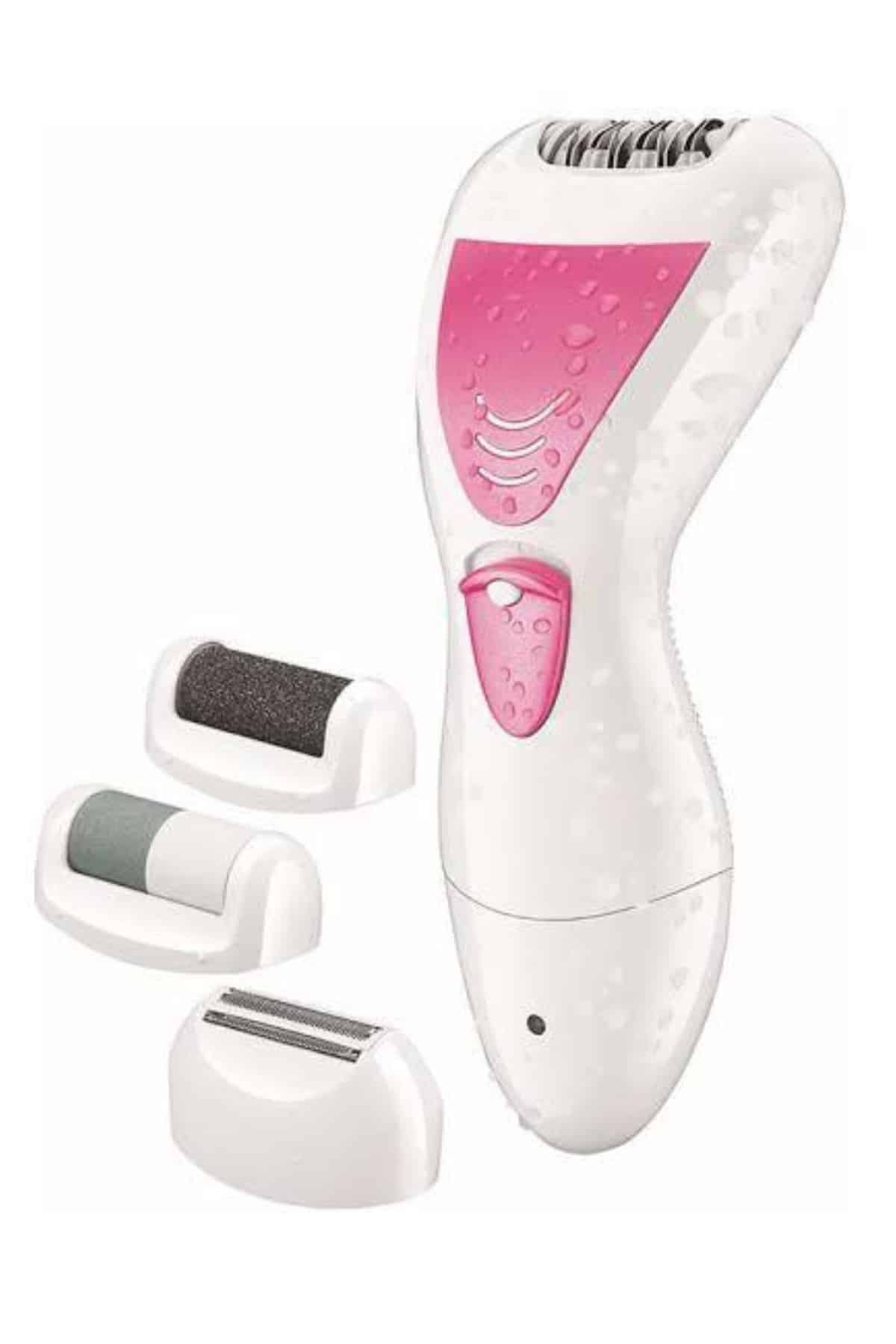 Şarjlı Epilasyon Cihazı Çok Başlıklı Ayak Bakımına Uygun Epilatör Aleti - Lisinya