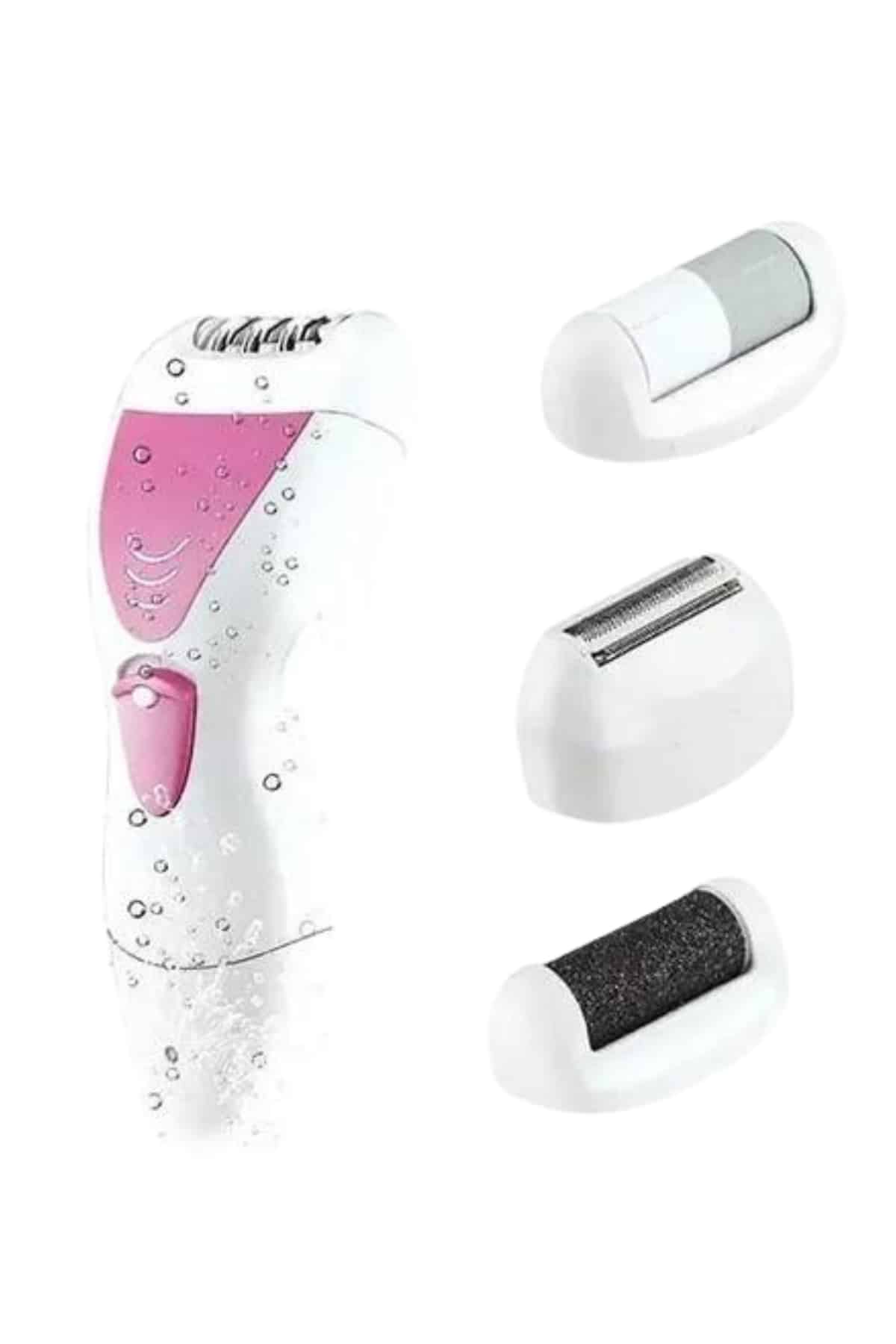 Şarjlı Epilasyon Cihazı Çok Başlıklı Ayak Bakımına Uygun Epilatör Aleti - Lisinya