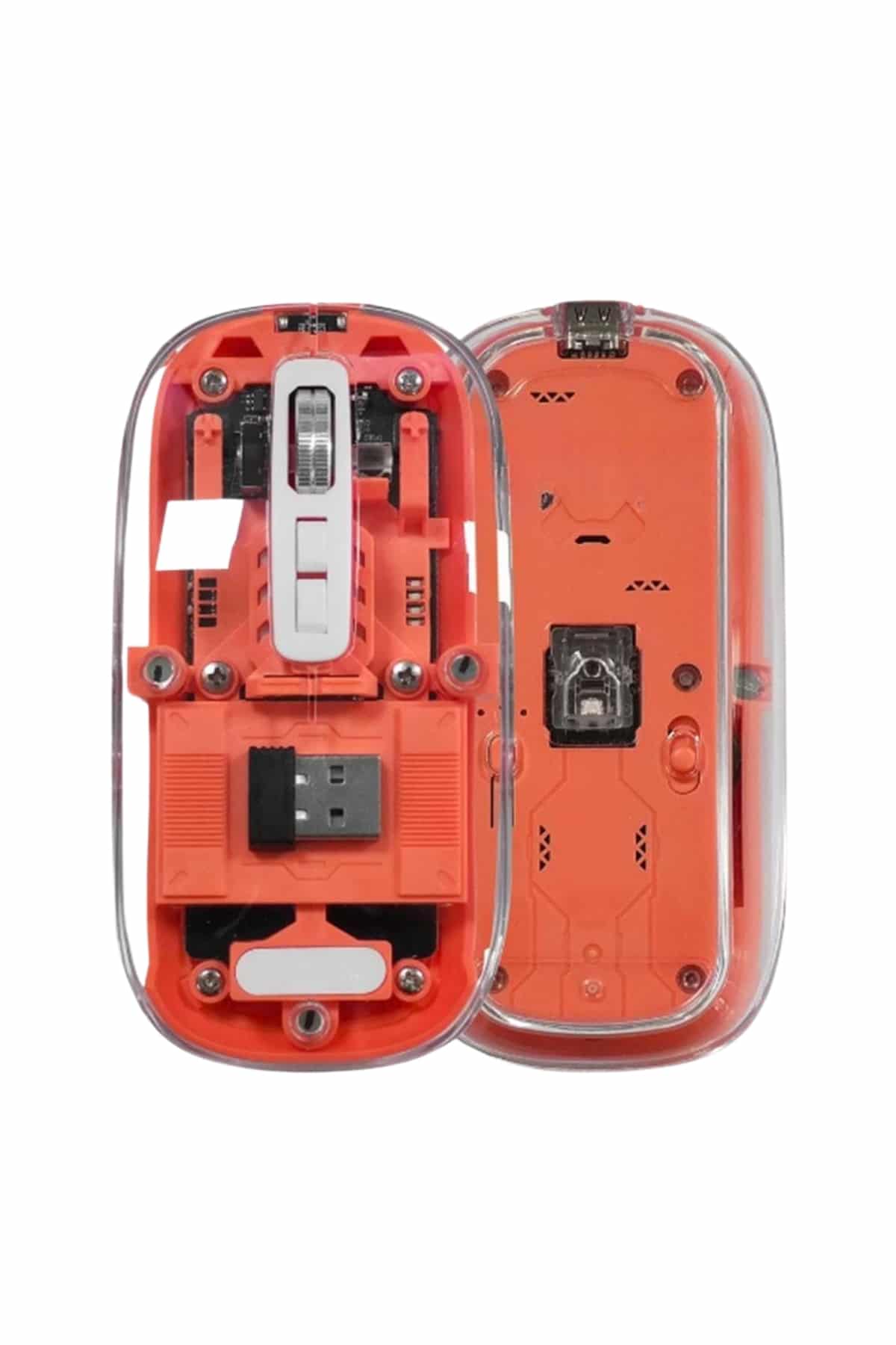 Kablosuz Mouse Fare Şarjlı Bluetooth Wireless Çift Modlu Sessiz - Lisinya