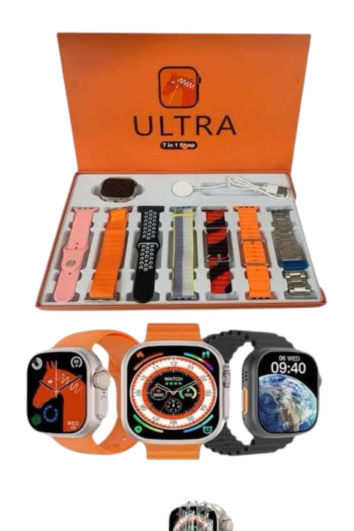 Akıllı Saat Çağrı Cevaplayabilen Unısex 7 Kordonlu Müzik Dinleme - Lisinya