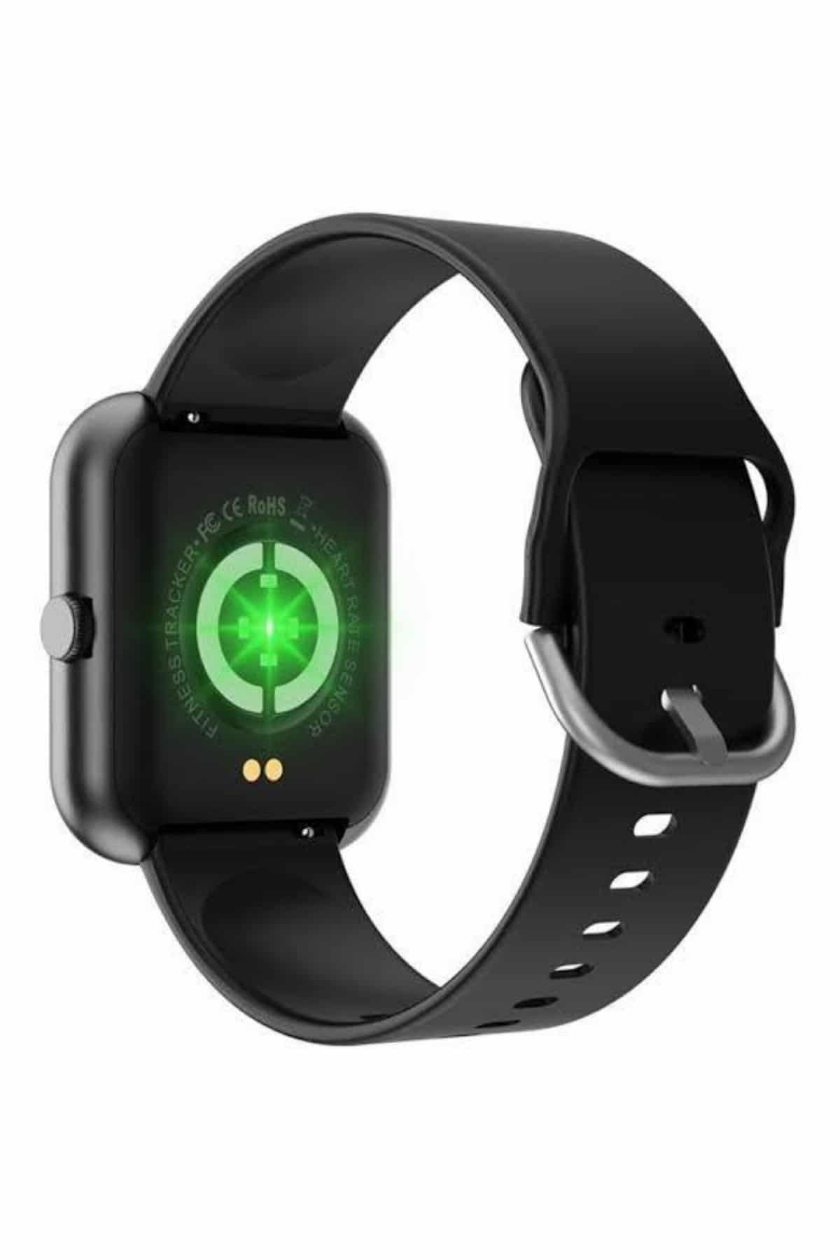 Plastik Kordonlu Kalp Atışı Uyku Takibi ve Çağrı Cevaplayabilen Akıllı Saat - Lisinya