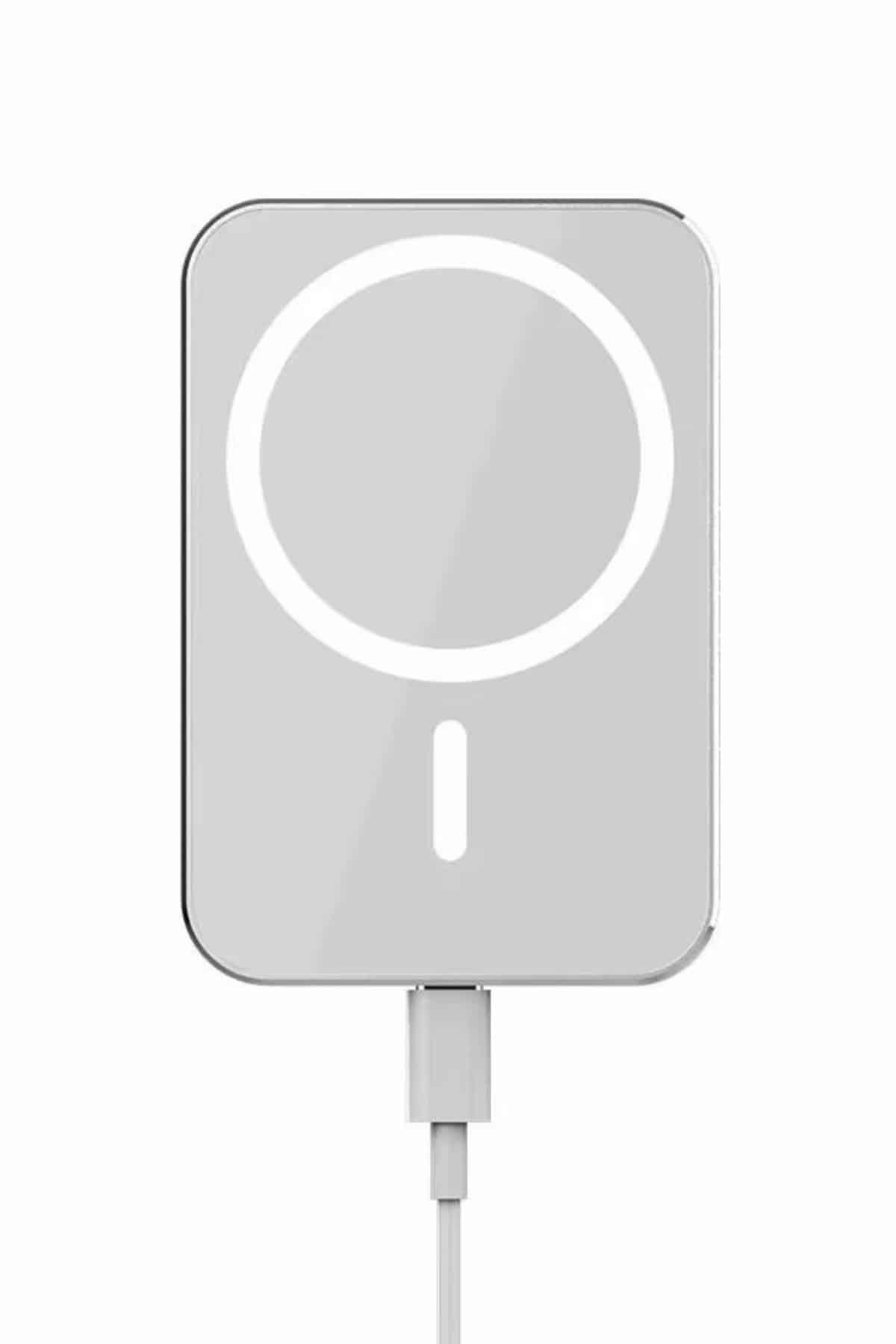 İOS Uyumlu Magsafe Kablosuz 15w Şarj Powerbank Magesafe - Lisinya