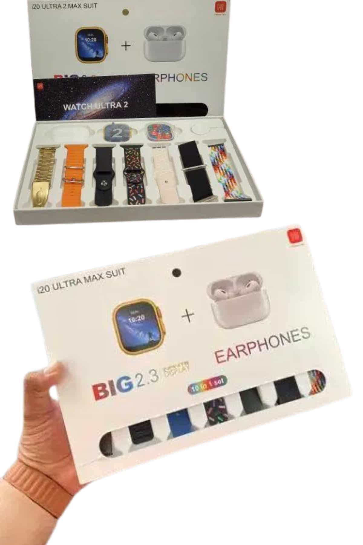 9 Ultra Akıllı Saat 49mm 2inç Ekran 7 Kordonlu ve Bluetooth Kulaklık - Lisinya