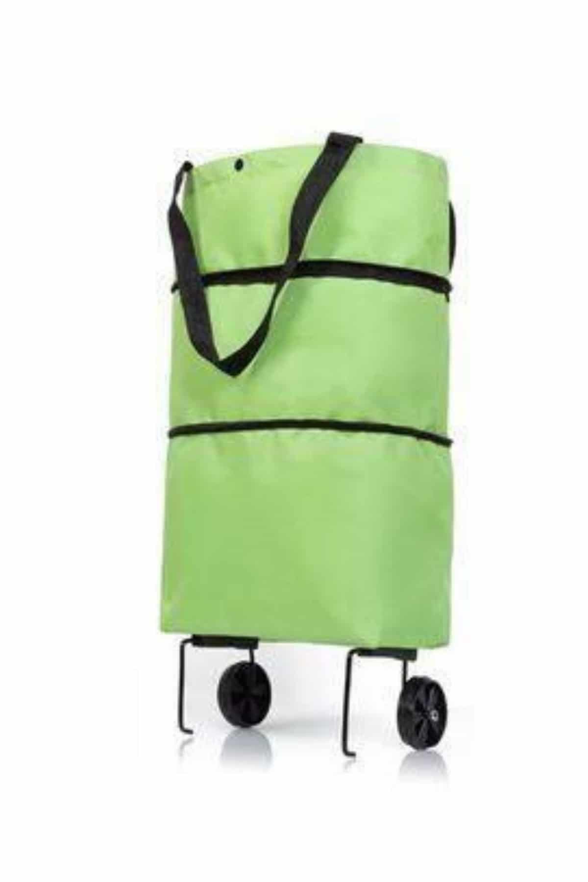 Katlanabilir Tekerlekli Pazar Market Çarşı Arabası Market Alışveriş Çantası - Lisinya Katlanabilir Tekerlekli Pazar Market Çarşı Arabası Market Alışveriş Çantası - Lisinya