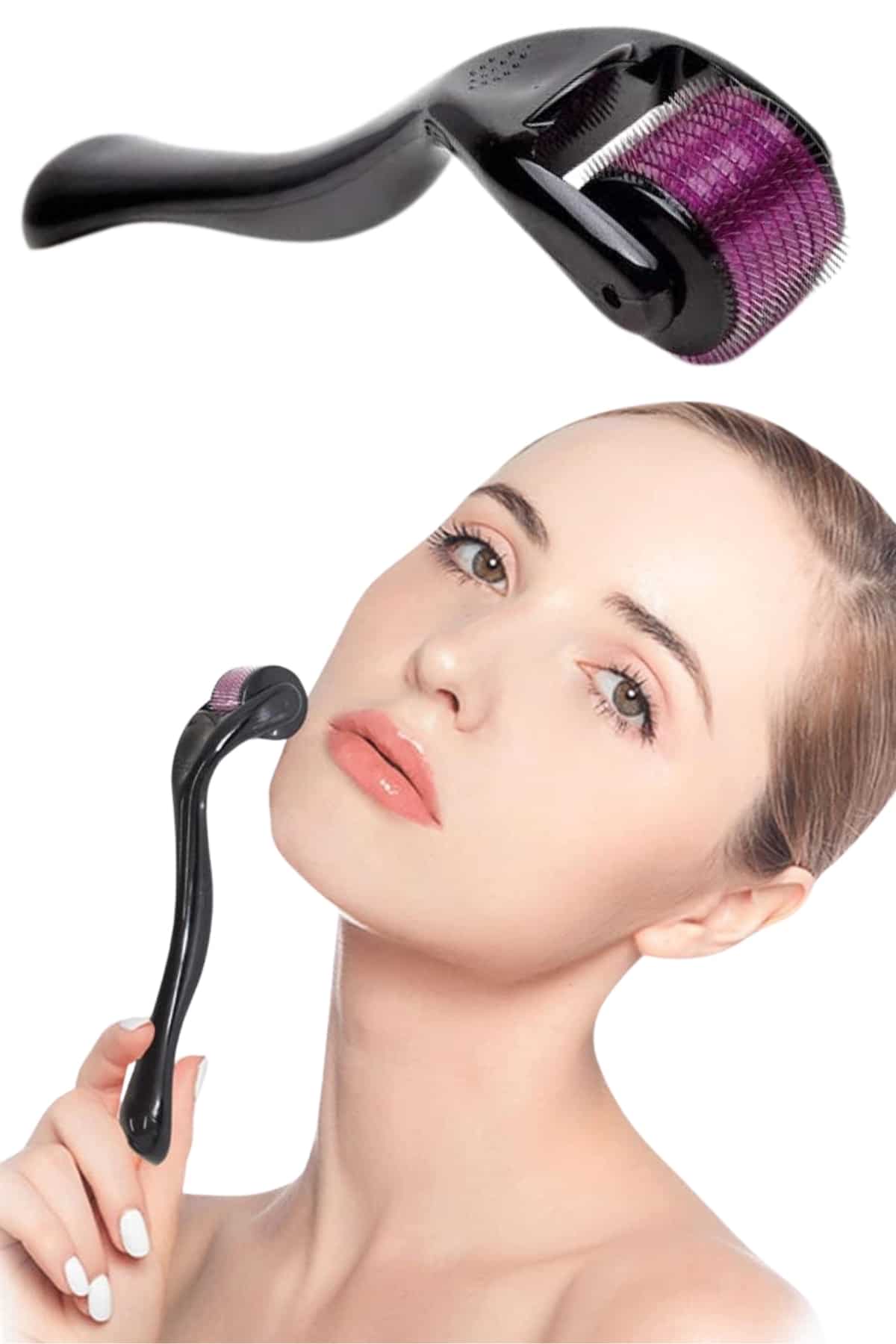 Dermaroller Titanyum 540 Iğneli 1 Mm Saç Kaş Sakal Serum Kullanıma Uygun - Lisinya Dermaroller Titanyum 540 Iğneli 1 Mm Saç Kaş Sakal Serum Kullanıma Uygun - Lisinya