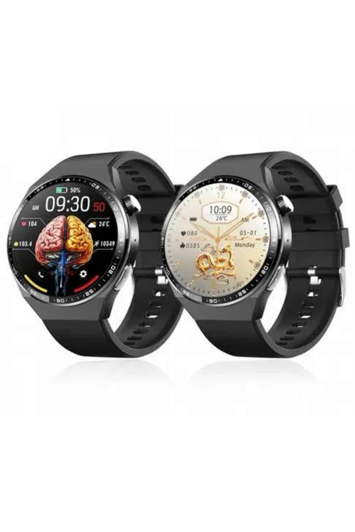 Amoled Ekran Akıllı Saat Üç Kordonlu İOS Android Uyumlu - Lisinya