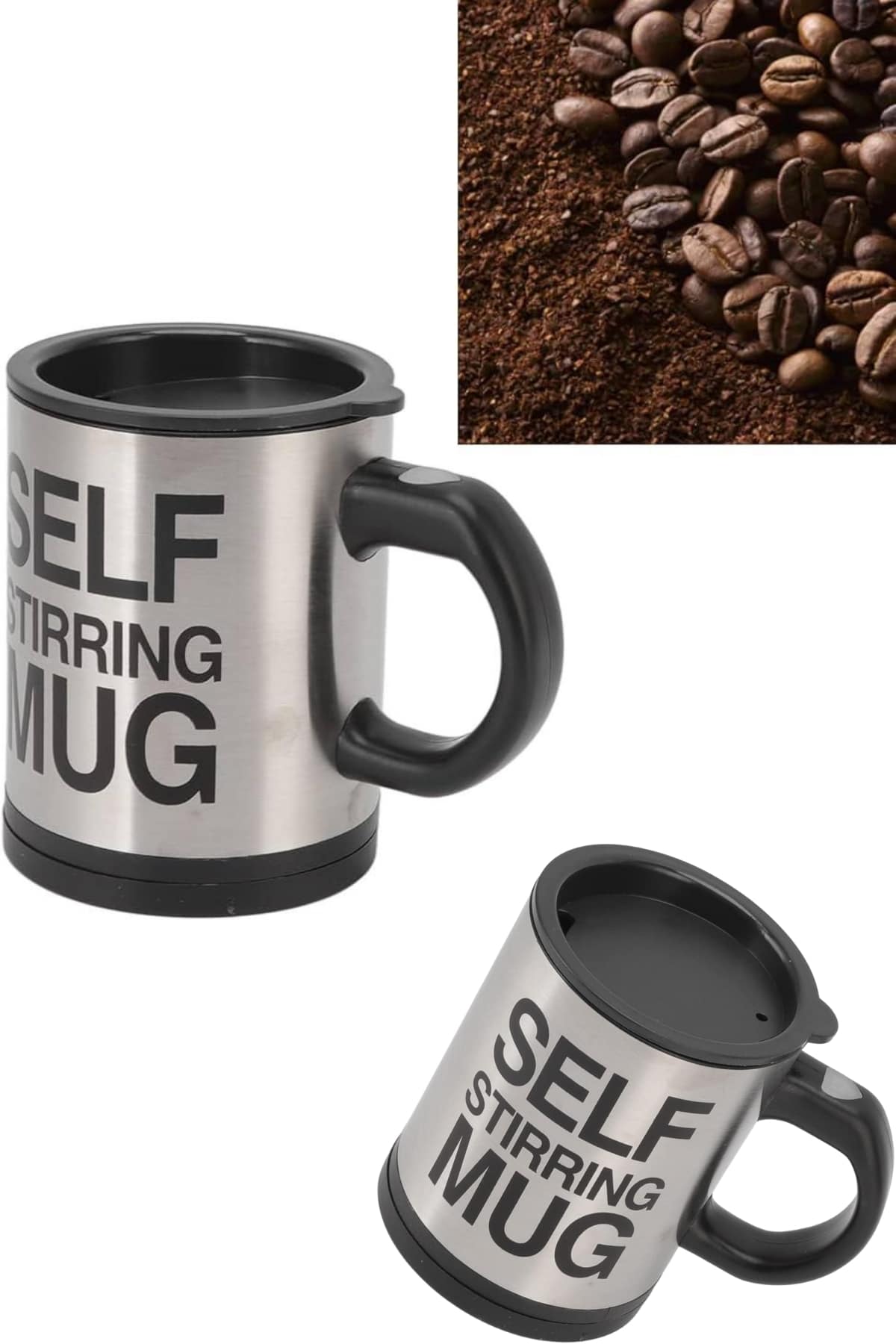 Karıştırıcı Özellikli Mikser Kupa Bardak Termos Bardak - Lisinya