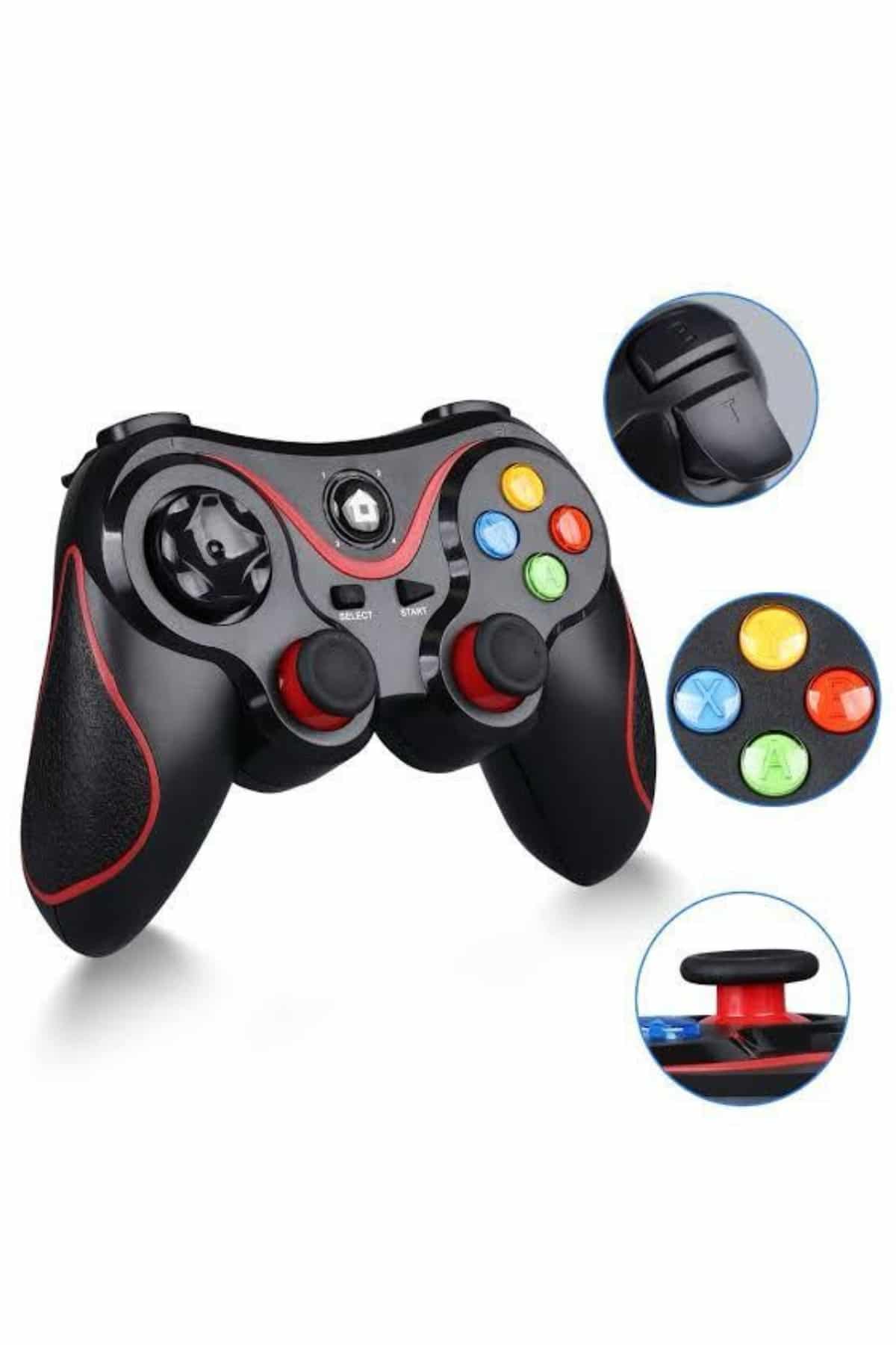 Kablosuz Oyun Kolu Bluetooth Joystick Gamepad Android Uyumlu - Lisinya
