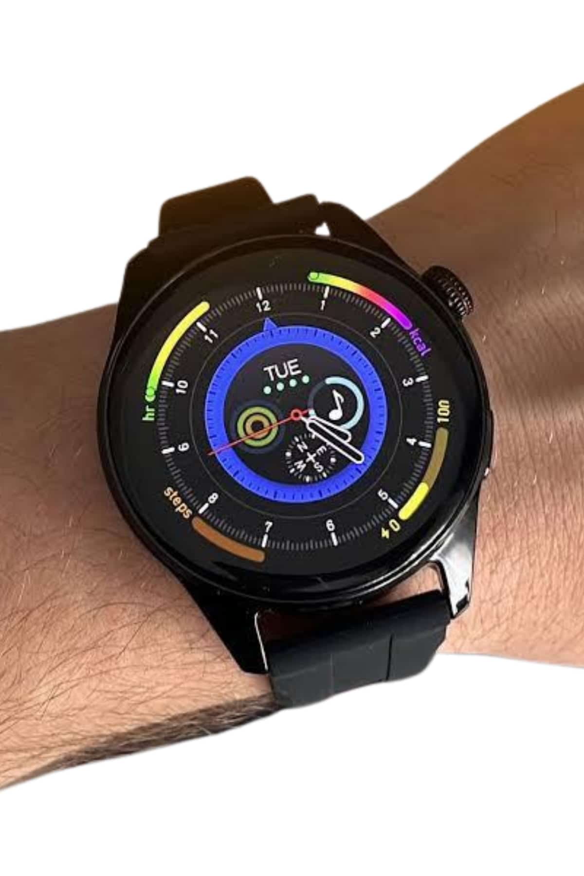 Akıllı Saat 1.5 Inç Amoled Ekran Çift Kordonlu GPS NFC Uyumlu - Lisinya