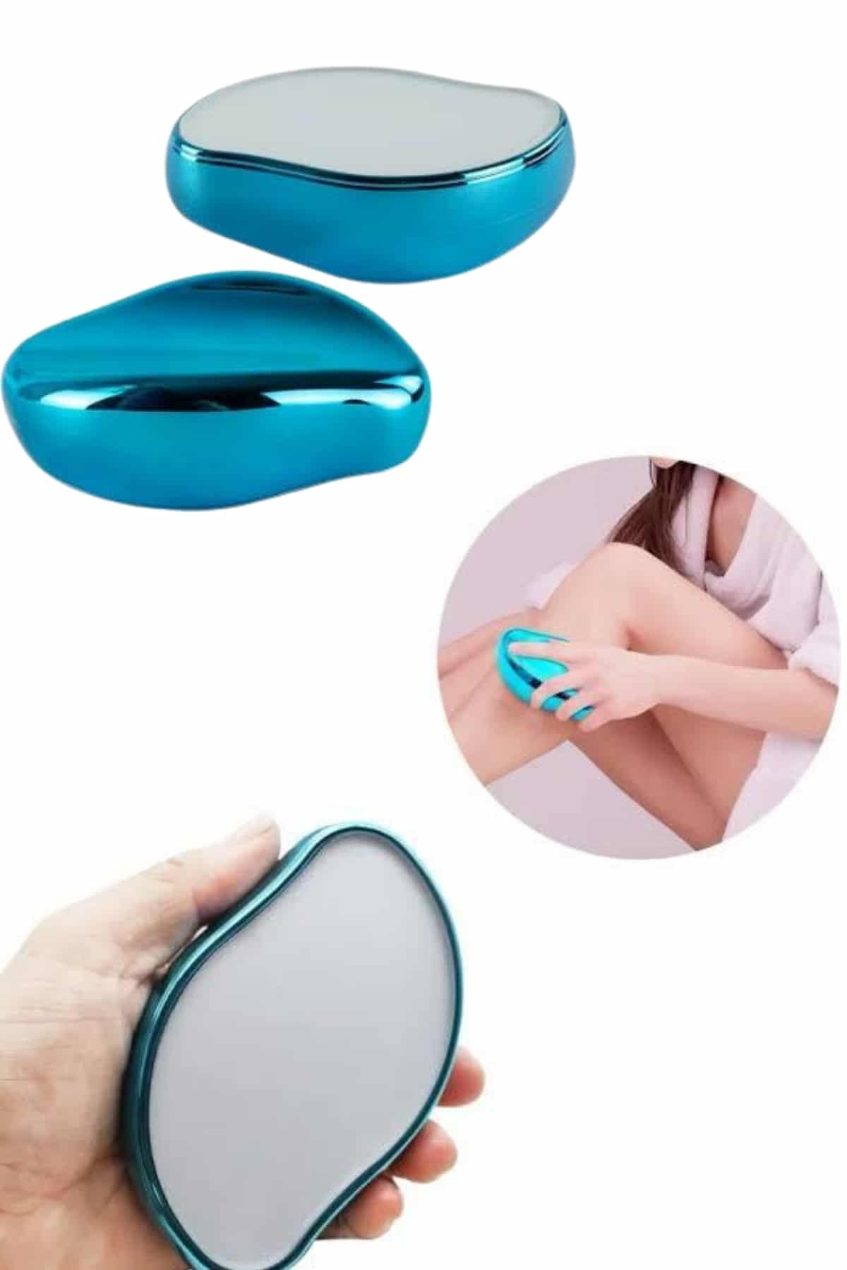 Tüy Silgi Kristal Epilasyon Acısız Ağrısız ve Pratik Epilasyon Aleti - Lisinya