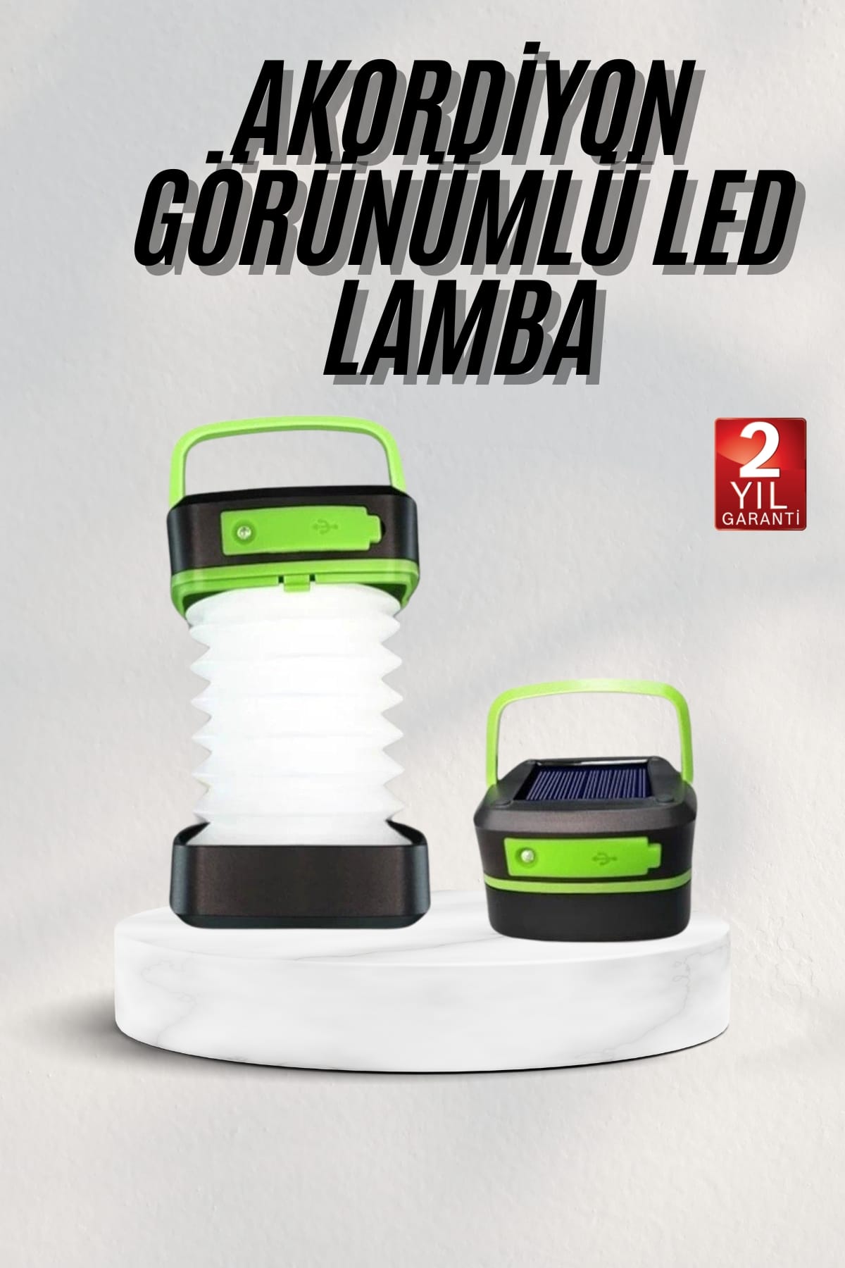 Katlanabilir Kamp Lambası Akordiyon Lamba Şarjlı 3 Kademeli Solar - Lisinya Katlanabilir Kamp Lambası Akordiyon Lamba Şarjlı 3 Kademeli Solar - Lisinya