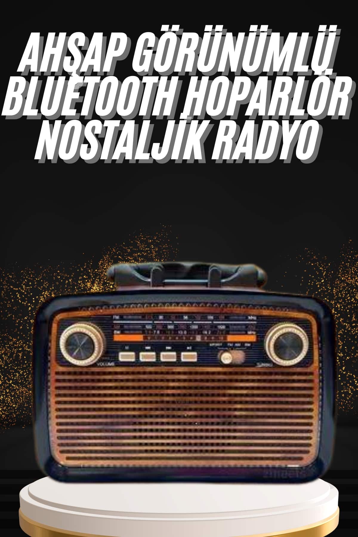 Nostaljik Görünümlü Ahşap Radyo TF SD USB Girişli Led Fener Işıklı - Lisinya Nostaljik Görünümlü Ahşap Radyo TF SD USB Girişli Led Fener Işıklı - Lisinya