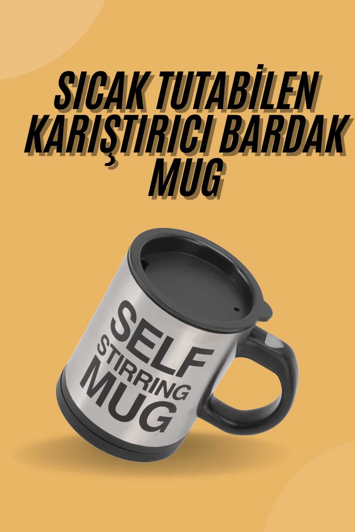 Sıcak Tutan Termos Bardak Kendi Kendini Karıştıran Mikser Kupa - Lisinya