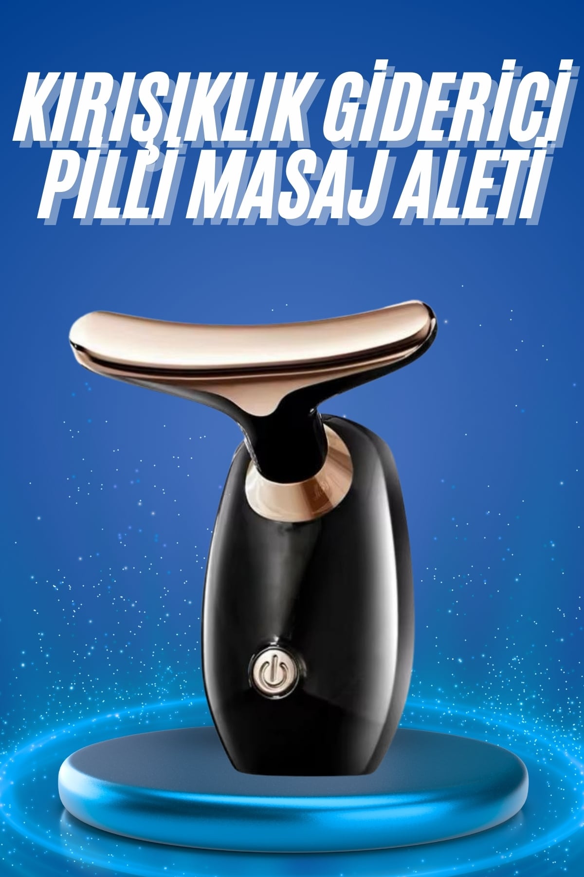 Kırışıklık Giderici Yüz Masaj Aleti Pilli Cilt Bakım Cilt Sıkılaştırma Derinlemesine Temizler - Lisinya