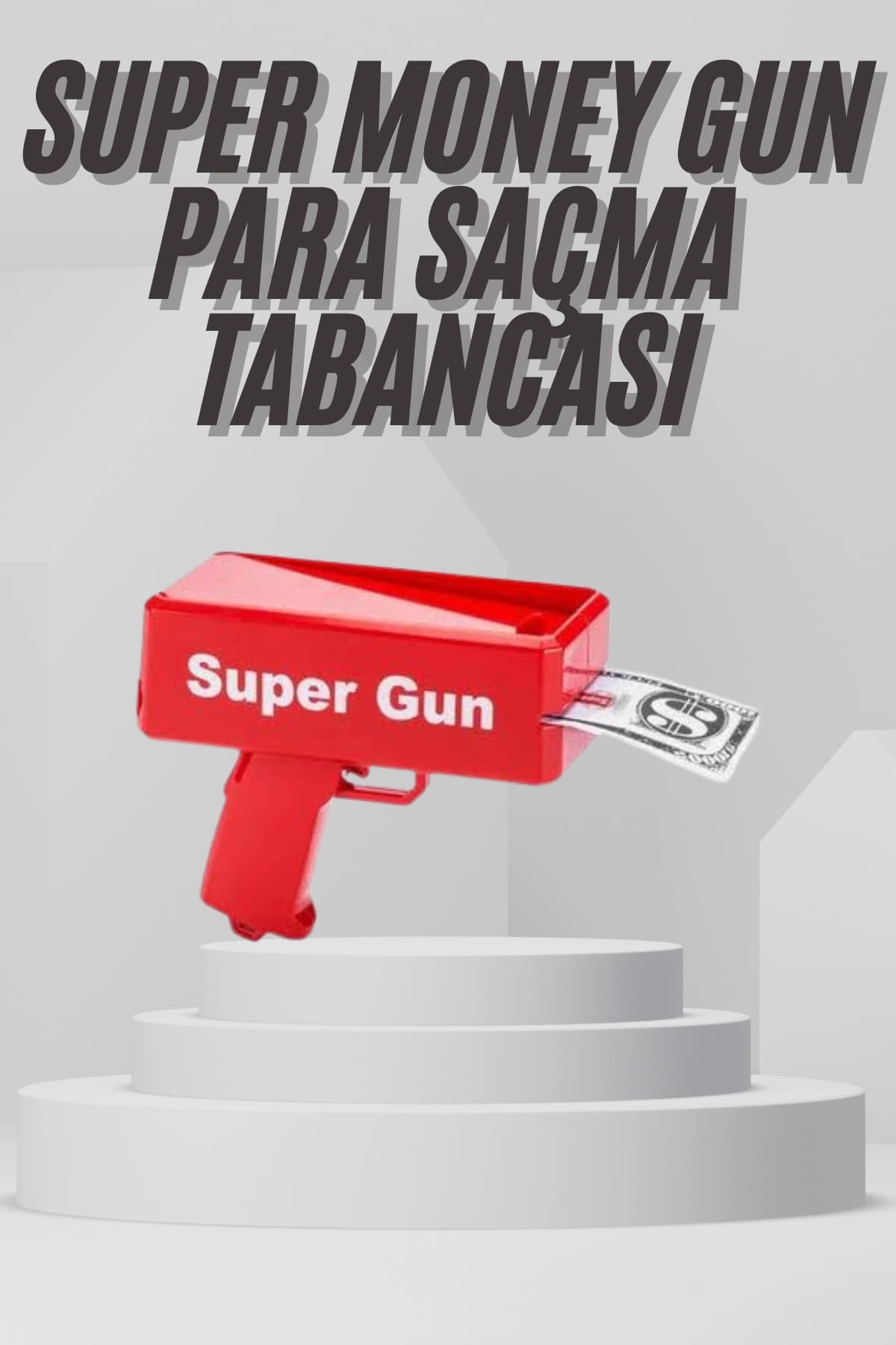 Para Dolar Saçma Para Atma Tabancası Otomatik Kırmızı Oyuncak - Lisinya Para Dolar Saçma Para Atma Tabancası Otomatik Kırmızı Oyuncak - Lisinya