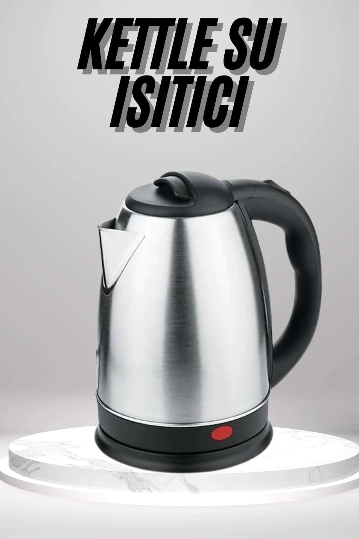 Su Isıtıcı 220 - 240 V Paslanmaz Çelik Kettle Uzun Ömürlü 2000 Watt - Lisinya