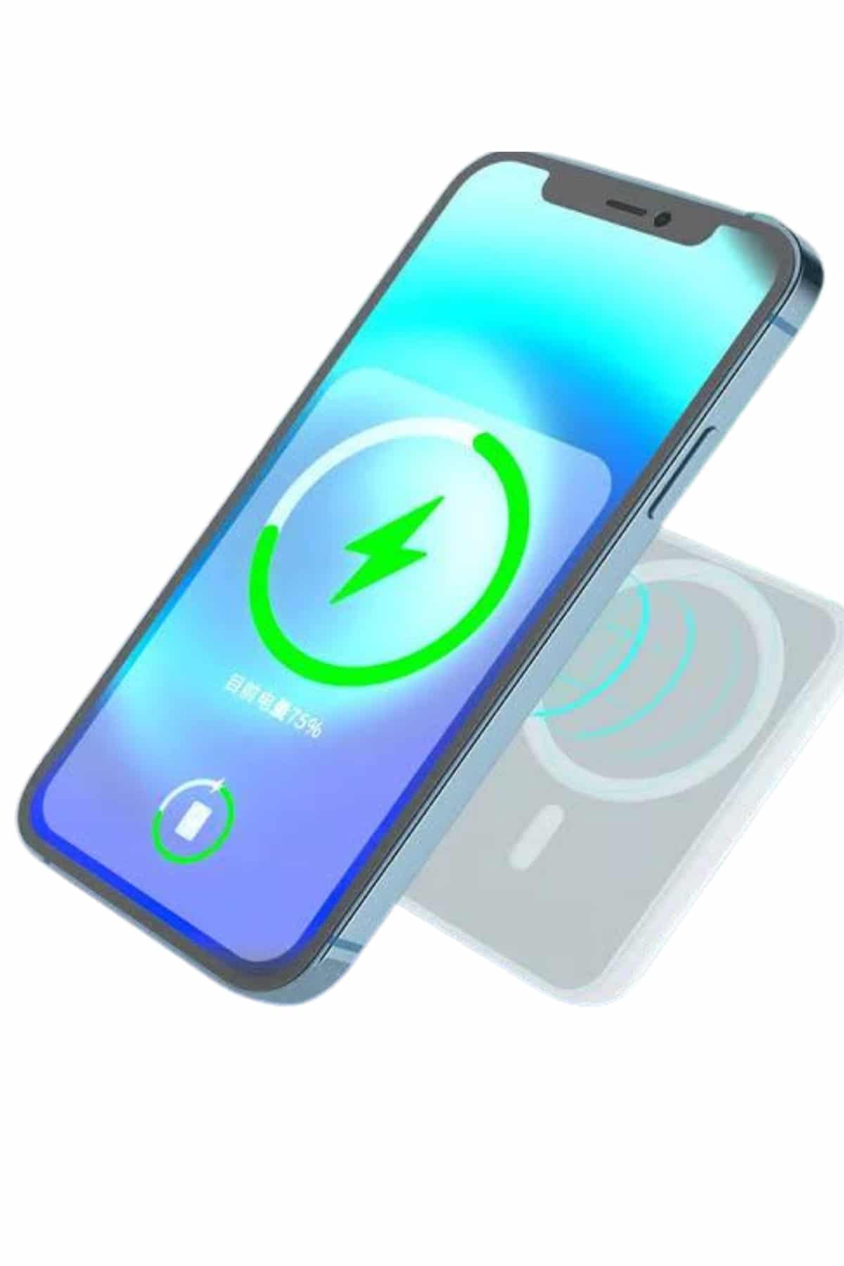 Kablosuz Magsafe Hızlı Şarj 5.000 mah Kablosuz Şarj Cihazı - Lisinya