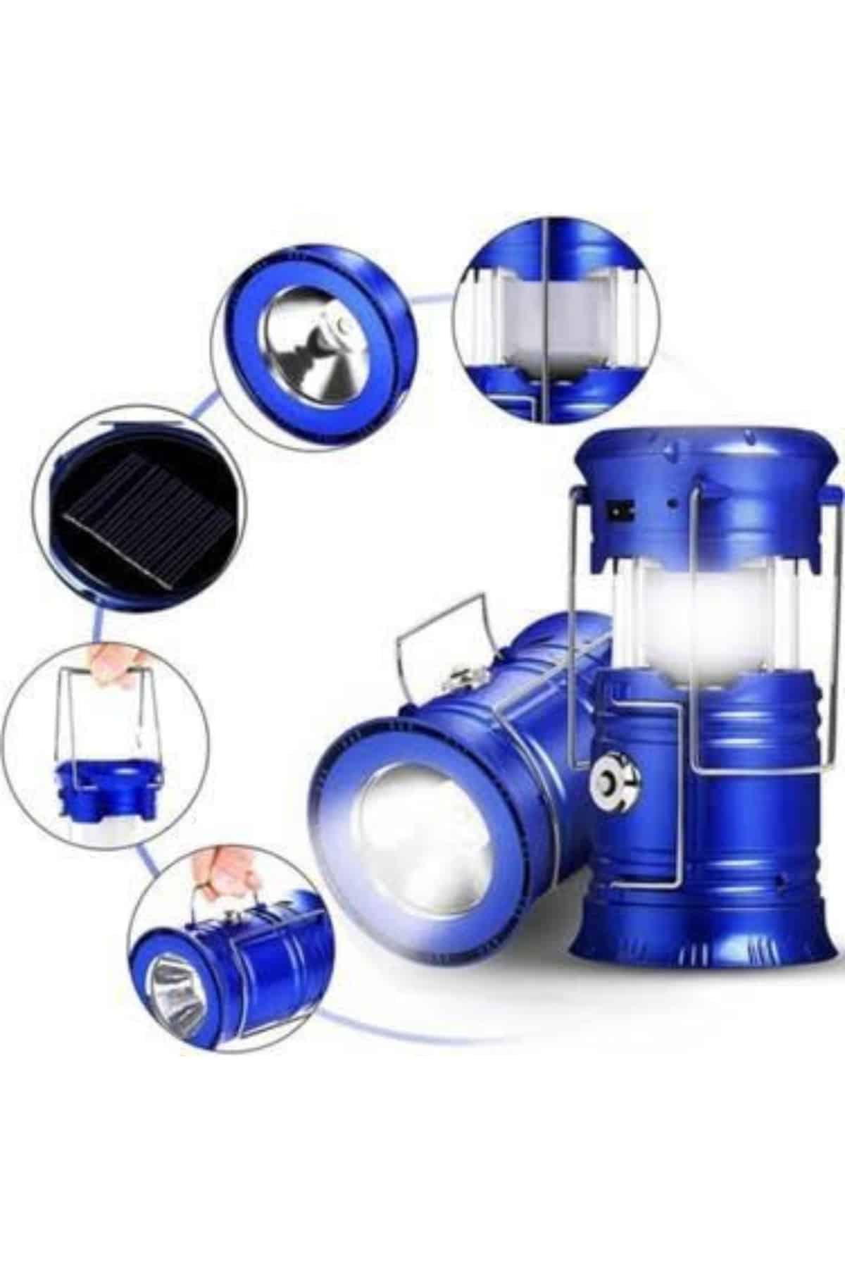 Kamp Lambası Solar Şarjlı Kızaklı Kamp Feneri Led Lamba Işıldak - Lisinya Kamp Lambası Solar Şarjlı Kızaklı Kamp Feneri Led Lamba Işıldak - Lisinya