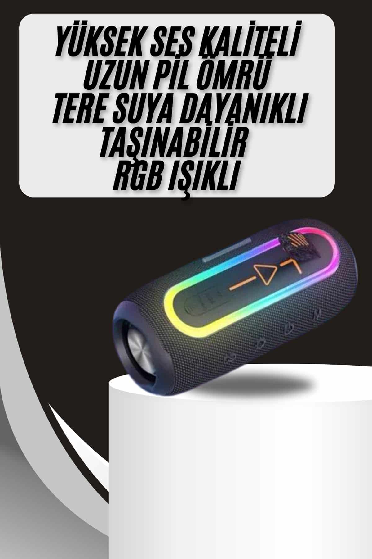 Kablosuz Bluetooth Hoparlör Taşınabilir Çoklu Bağlantılı Özelliği - Lisinya Kablosuz Bluetooth Hoparlör Taşınabilir Çoklu Bağlantılı Özelliği - Lisinya
