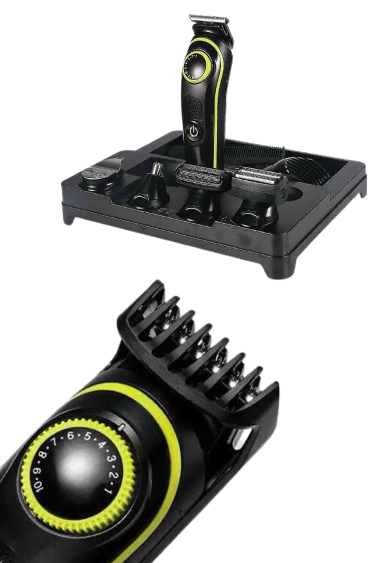 Unısex Çok Fonksiyonlu Bakım Seti Led Göstergeli Tıraş Makinesi Saç Sakal Vücut - Lisinya