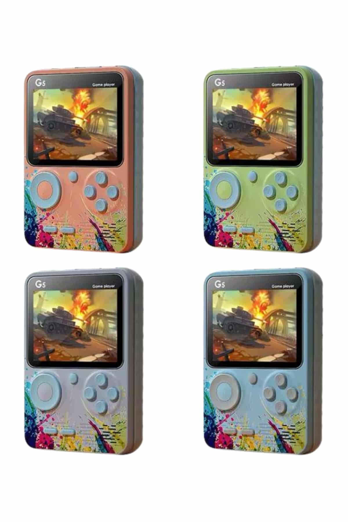 Game Box Mini 500 Adet Retro Oyun Taşınabilir Oyun Konsolu - Lisinya