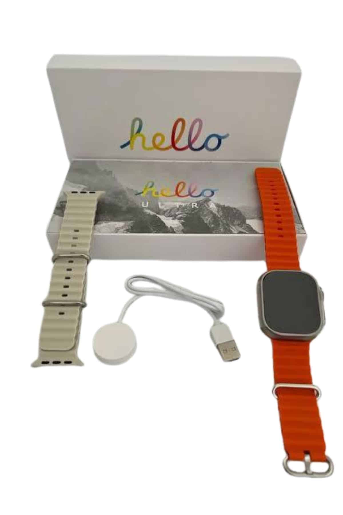 Yeni Nesil 3 Kordonlu Kol Saati 49 MM Amoled Ekran Akıllı Saat - Lisinya