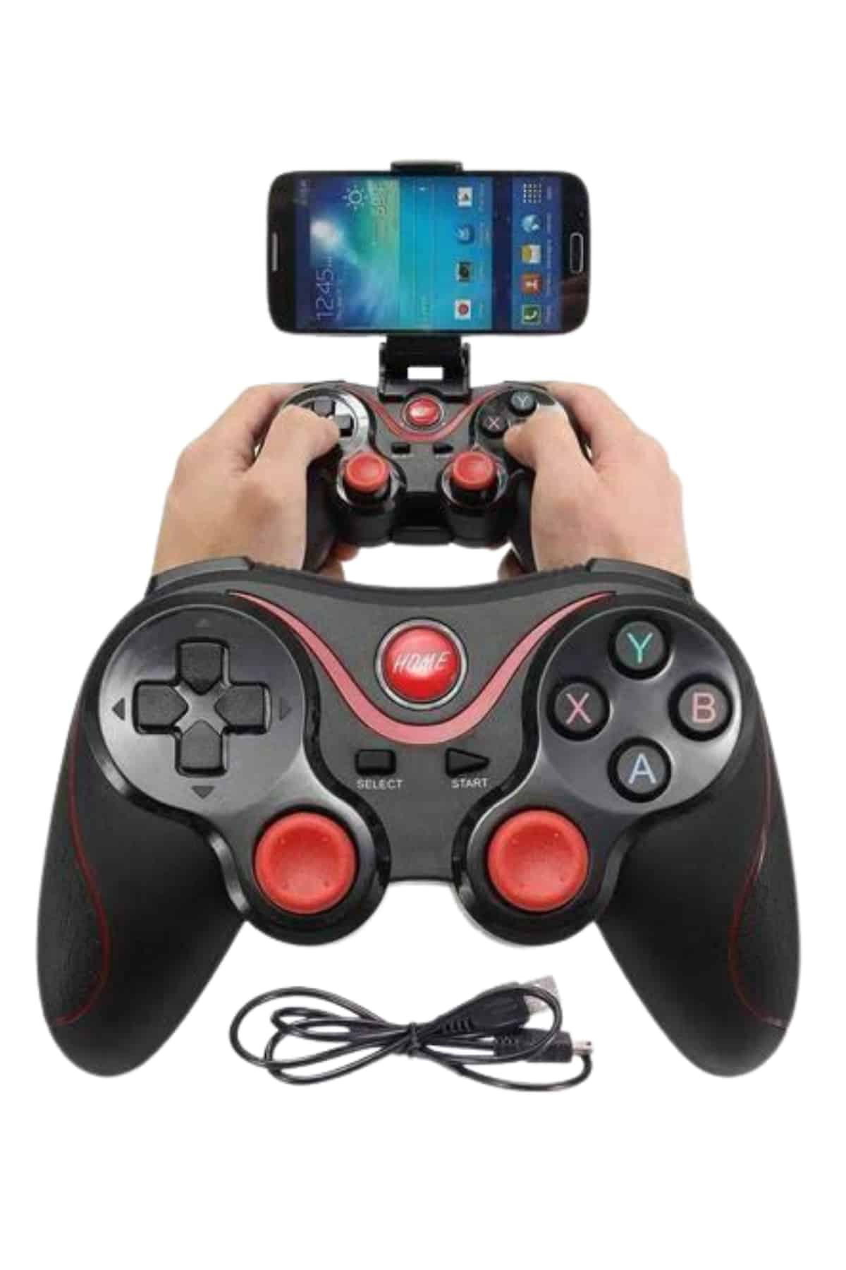 Joystik Gamepad Bluetooth Telefon Tutucu Oyun Kolu Telefon Android Uyumlu - Lisinya