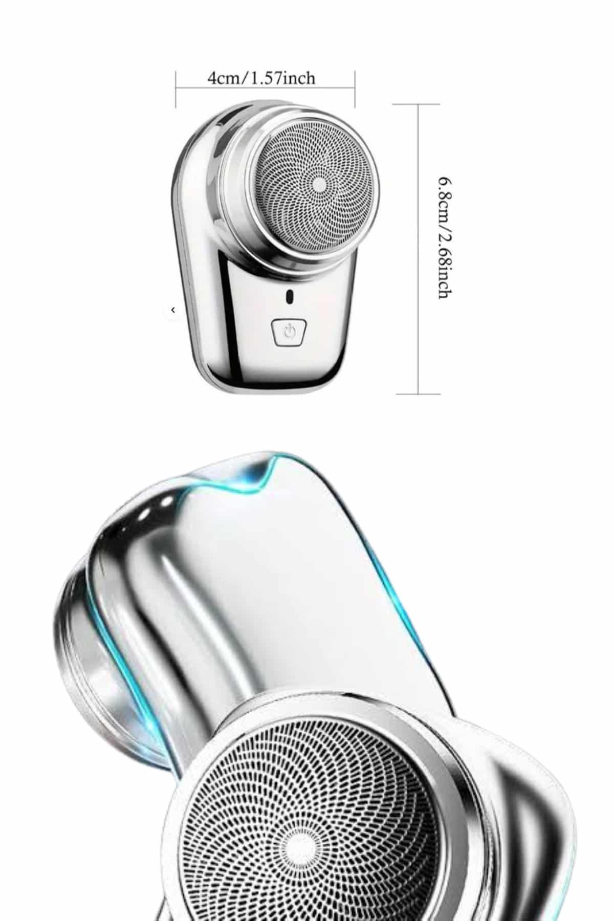 Elektrikli Mini Tıraş Makinesi,Taşınabilir USB Şarjlı Kablosuz Tıraş Makinesi - Lisinya