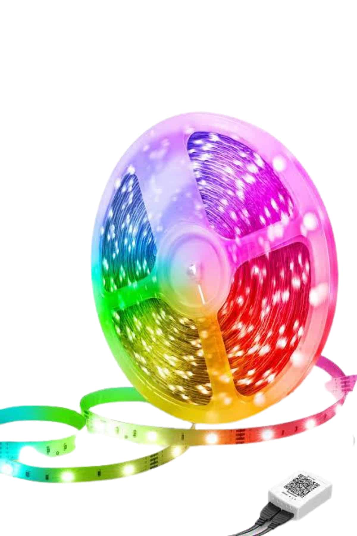 RGB Neon Şerit Led Lamba 10 Metre İç Mekan Tasarımına Uygun - Lisinya RGB Neon Şerit Led Lamba 10 Metre İç Mekan Tasarımına Uygun - Lisinya