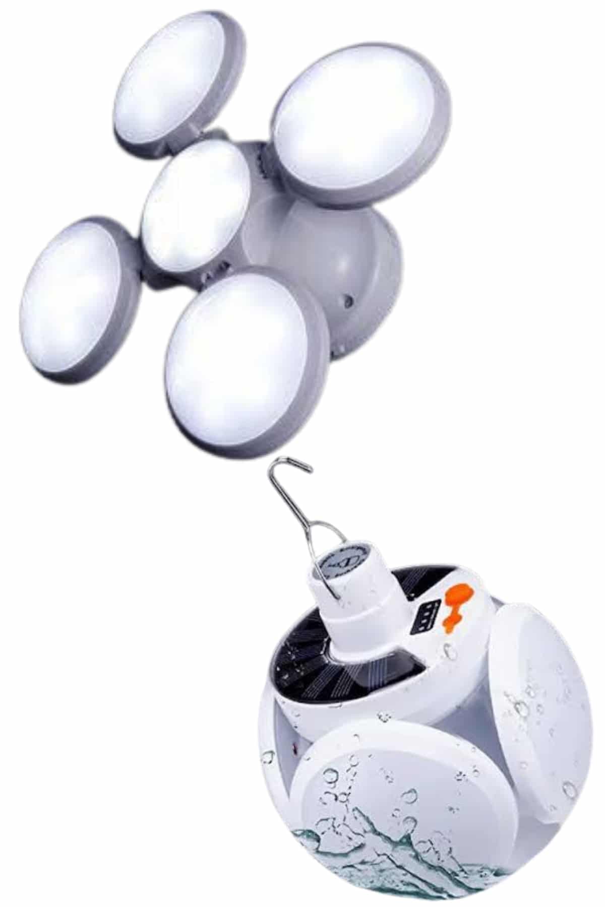 5 Kanatlı Bahçe Aydınlatma Led Askılı Solar Güneş Enerji Usb Sarjlı - Lisinya 5 Kanatlı Bahçe Aydınlatma Led Askılı Solar Güneş Enerji Usb Sarjlı - Lisinya