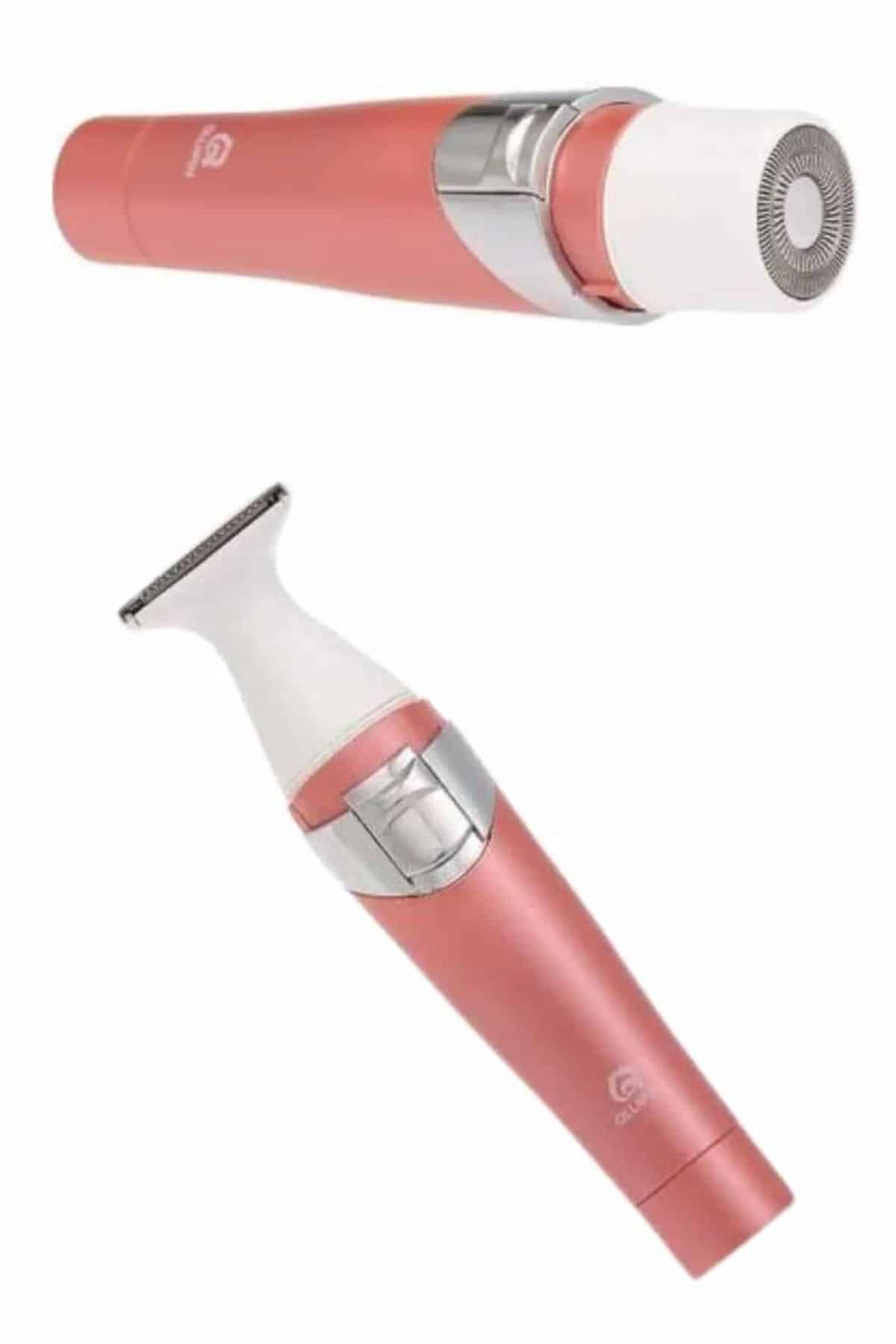 Yüz Kaş ve Tüm Vücut Epilasyon Aleti 3 Başlıklı Hassas Ciltlere Uygun Epilatör - Lisinya