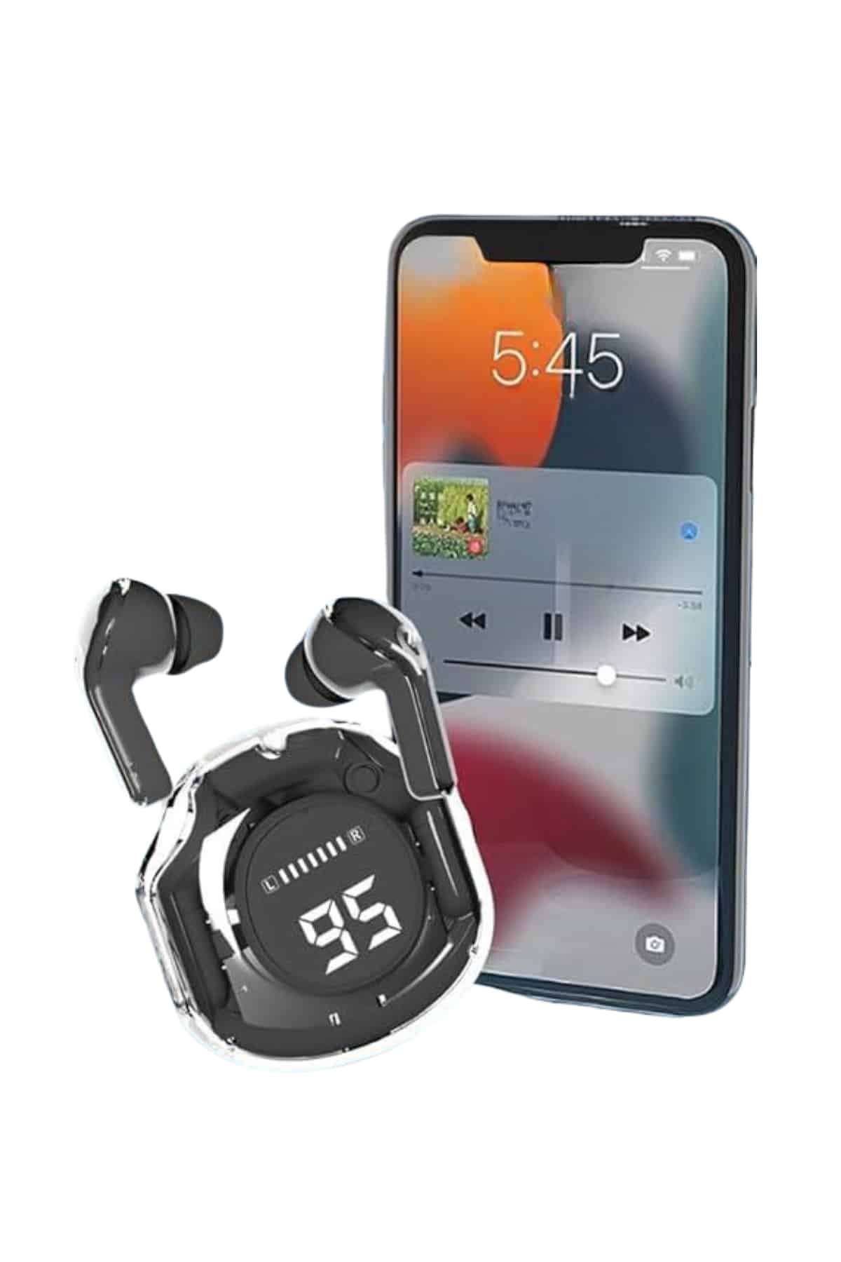 Kulak İçi Bluetooth Kulaklık ANC ENC Özellikli Şarj Göstergeli Kablosuz Kulaklık - Lisinya