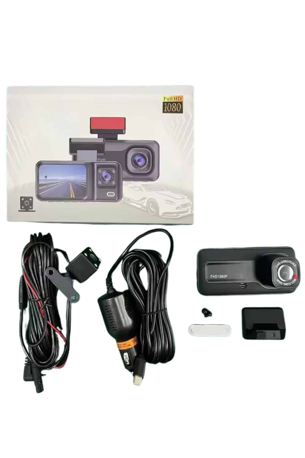 2 İnç Araç İçi Kameralı Ekran 1080P Full HD Kaliteli Hafıza Kart Destekli - Lisinya