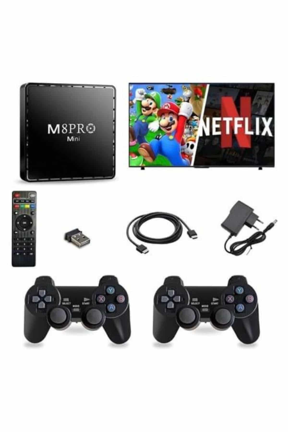 Medya Oynatıcı Smart Tv Wi-Fi 4K Android TV Box Medya Oynatıcı Android TV - Lisinya