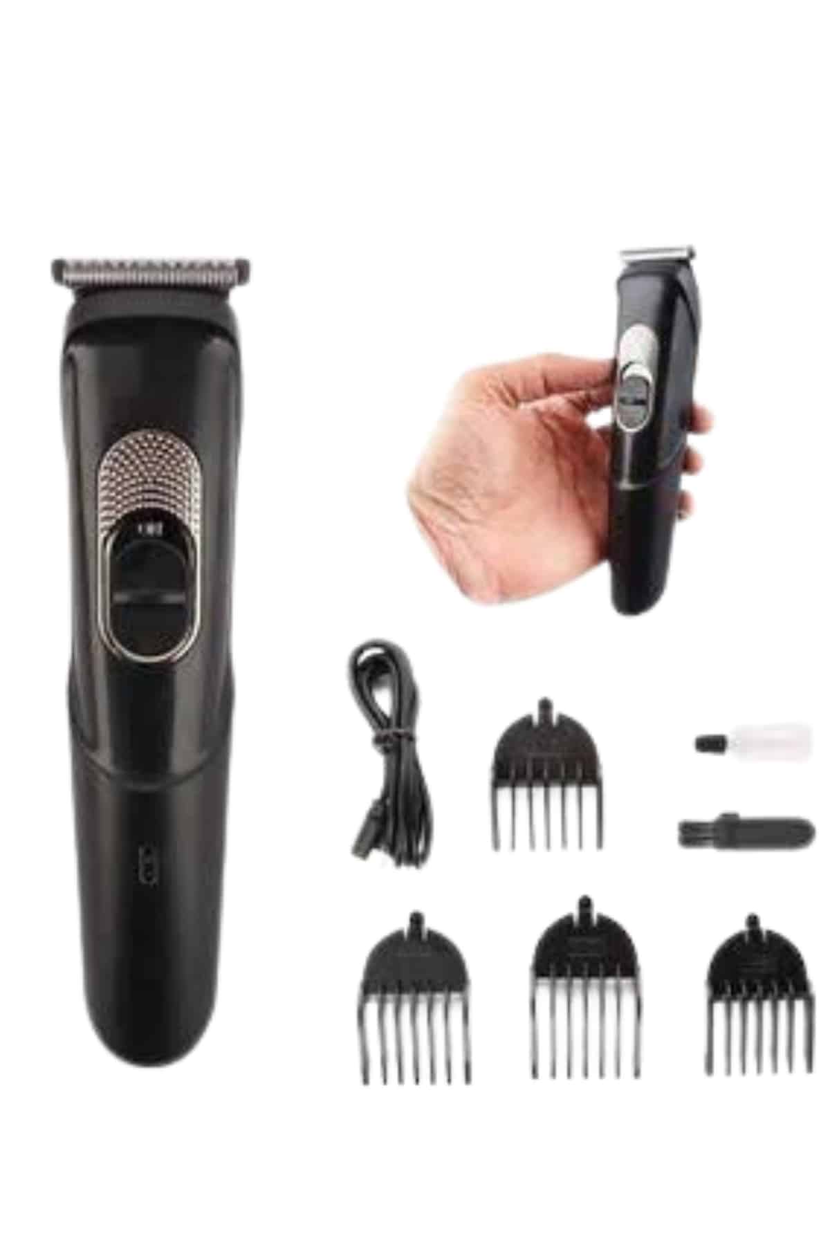 Ense Kesme Makinesi Şarjlı Saç Sakal Tıraş Makinesi Taşınabilir - Lisinya