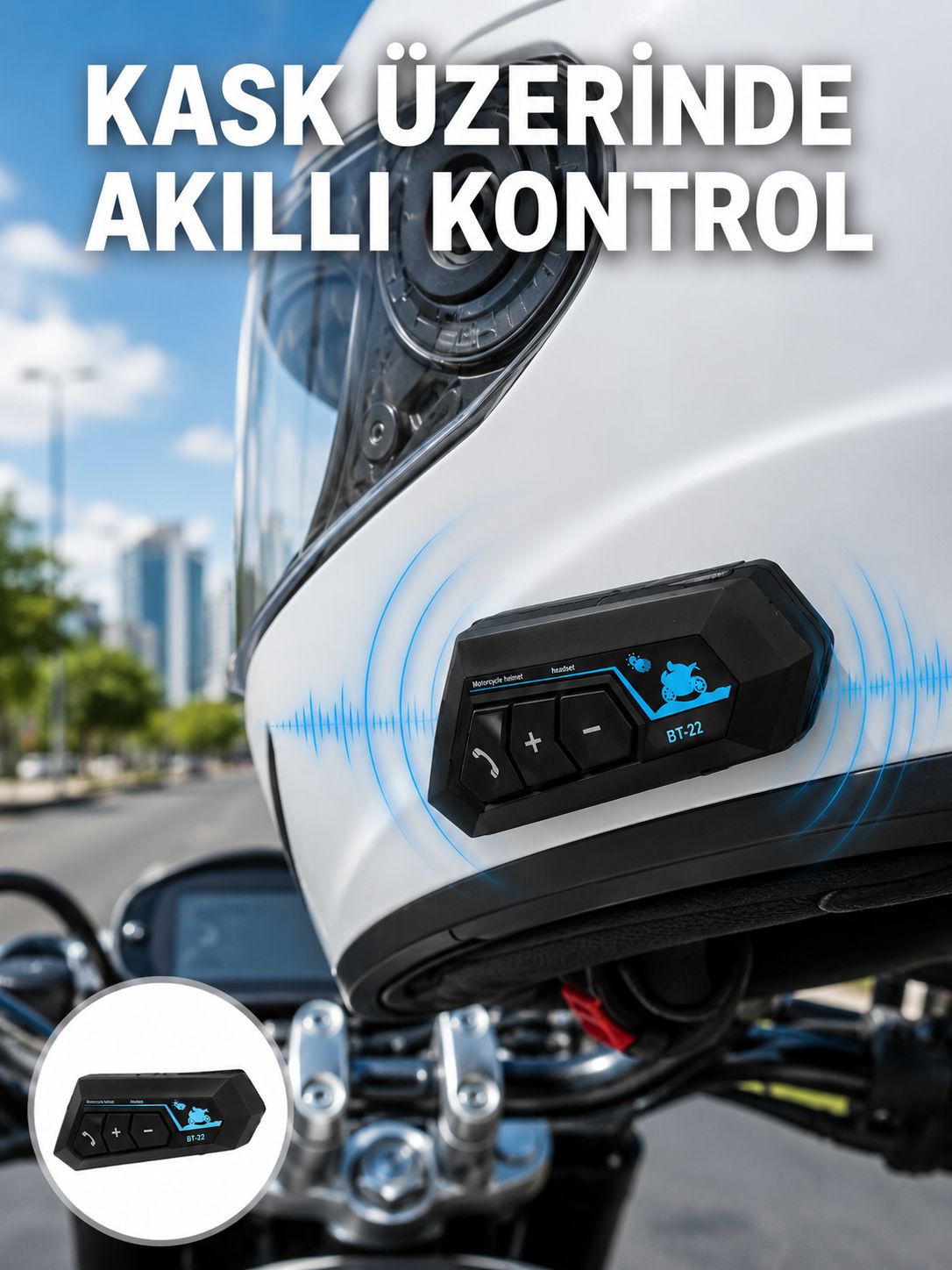 Bluetooth Kask Kulaklığı Intercom 5.0 Bluetooth Android ve İOS Uyumlu - Lisinya Bluetooth Kask Kulaklığı Intercom 5.0 Bluetooth Android ve İOS Uyumlu - Lisinya