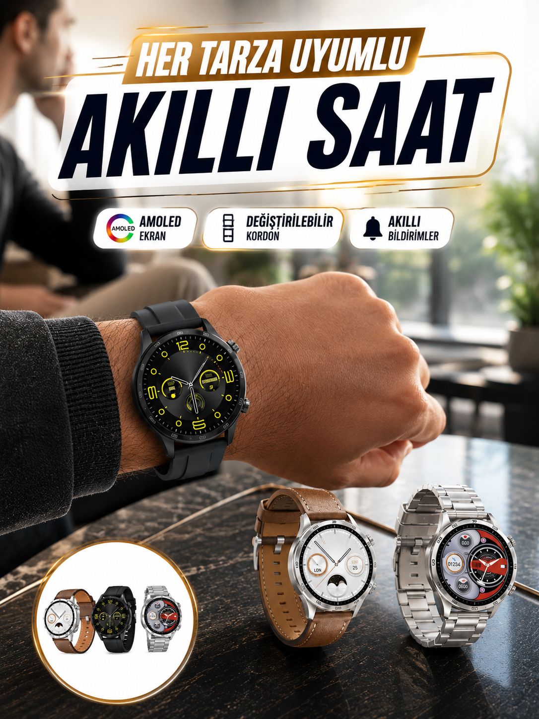 Akıllı Saat 5.0 Bluetooth Bağlantılı Sağlık ve Uyku Takibi Sosyal Medya Girişli - Lisinya Akıllı Saat 5.0 Bluetooth Bağlantılı Sağlık ve Uyku Takibi Sosyal Medya Girişli - Lisinya