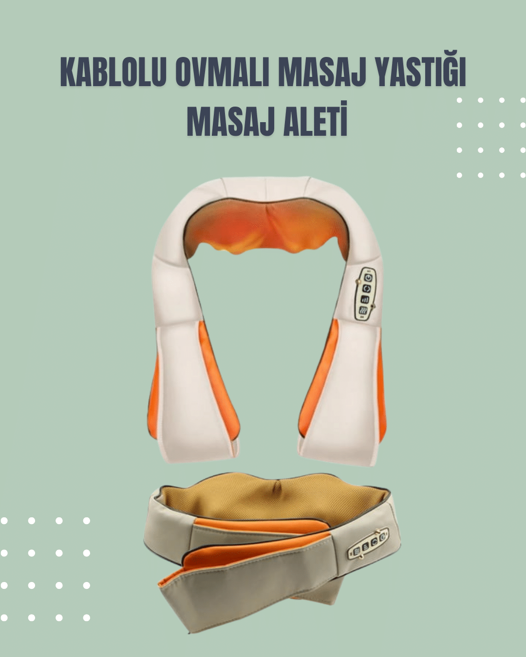 Boyun ve Omuz Masaj Aleti – Ovmalı ve Isıtmalı, Ev Tipi Masaj Deneyimi - Lisinya
