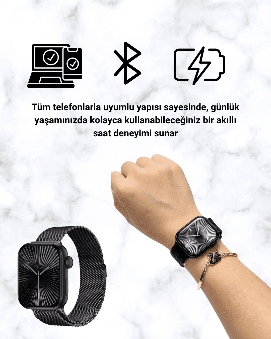Akıllı Saat SQ-16 Mini Series 10 | Unisex Tasarım, Sağlık ve Spor Takibi - Lisinya Akıllı Saat SQ-16 Mini Series 10 | Unisex Tasarım, Sağlık ve Spor Takibi - Lisinya