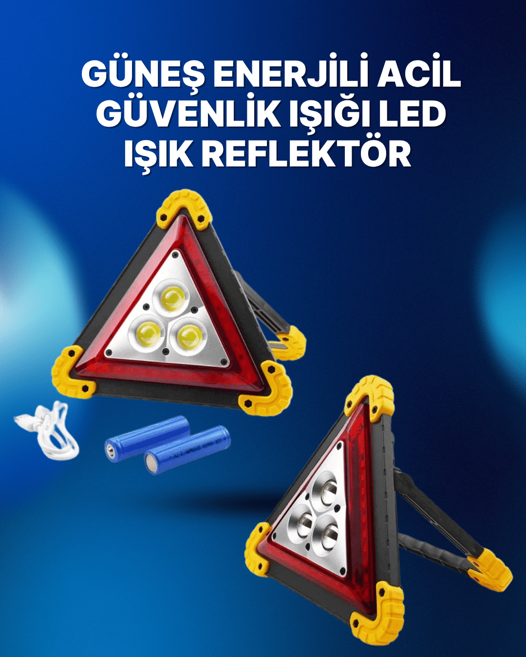 180° Döndürülebilir Asma Aparatlı Park ve İkaz Lambası - Lisinya