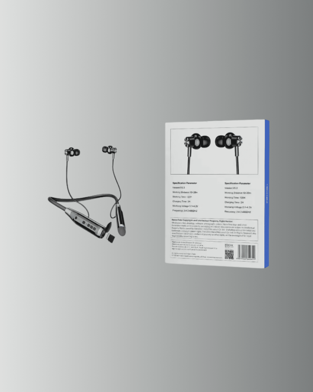 120 Saat Şarj Süresi Sunan Spor Tipi Kablosuz Bluetooth Kulaklık - Lisinya