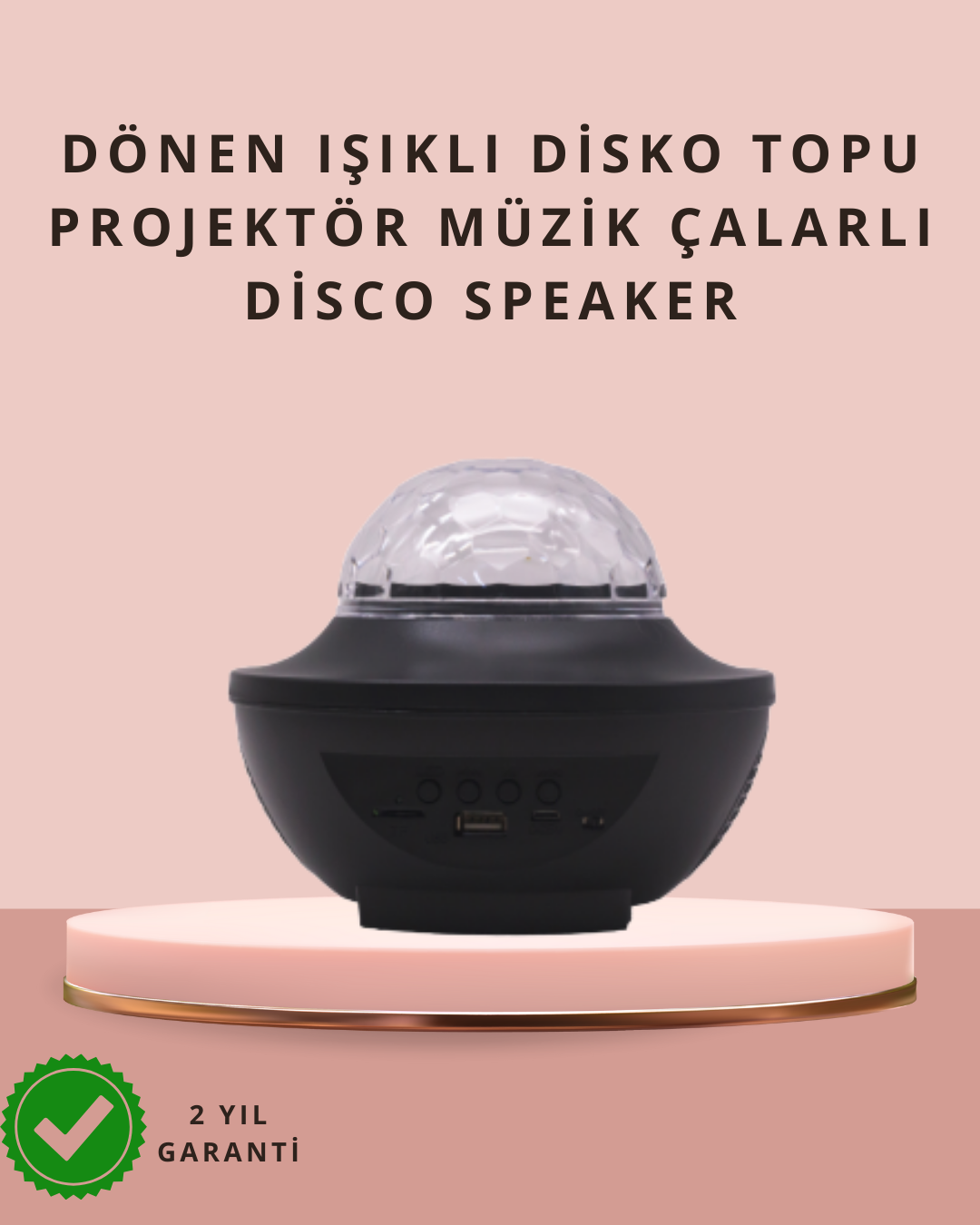 Sesle Aktive Olabilen Uzaktan Kumandalı Ayarlanabilir Galaxy Gece Lambası - Lisinya