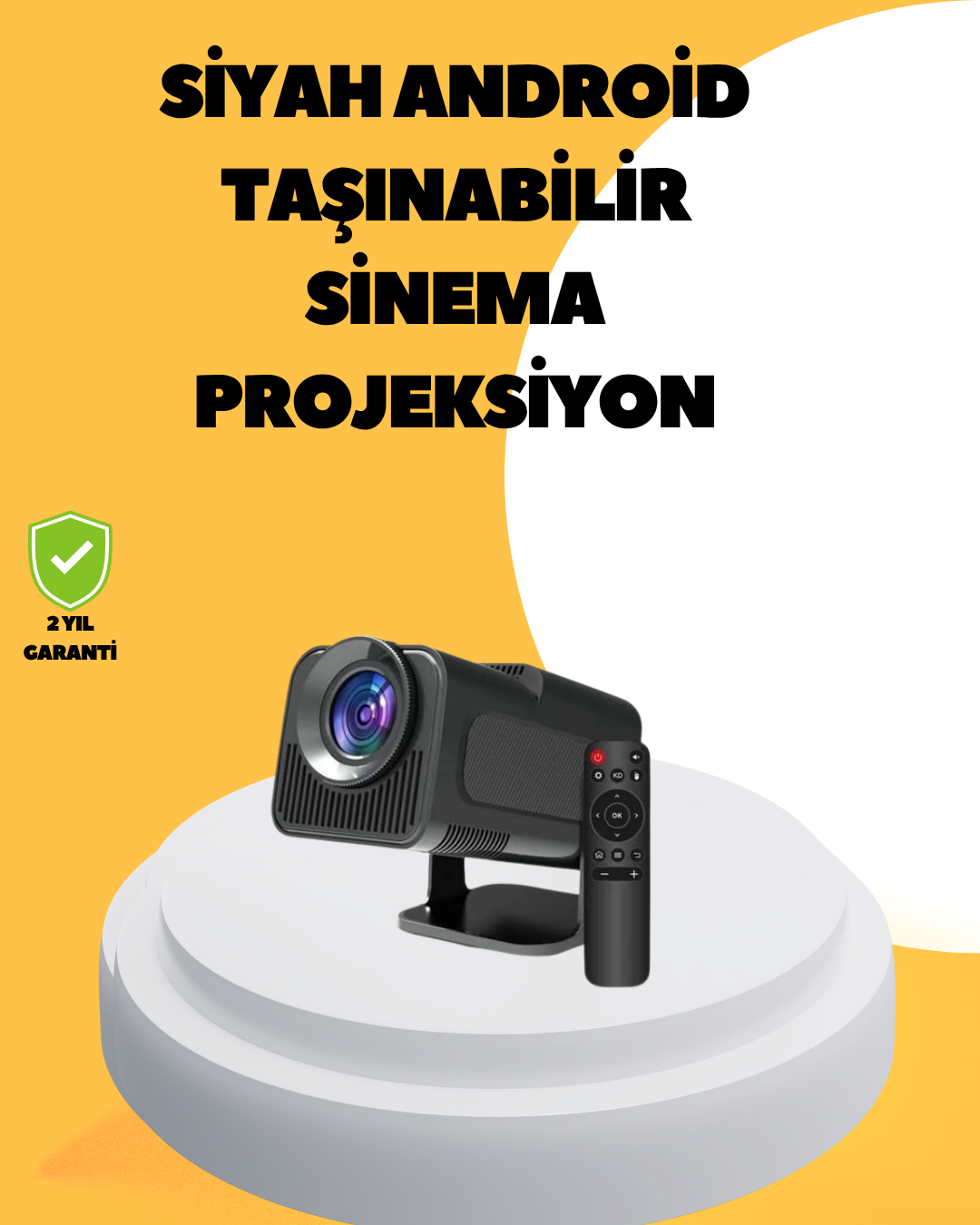 1080P Full HD Çözünürlük ve 4K Destekli Projektör - Lisinya 1080P Full HD Çözünürlük ve 4K Destekli Projektör - Lisinya