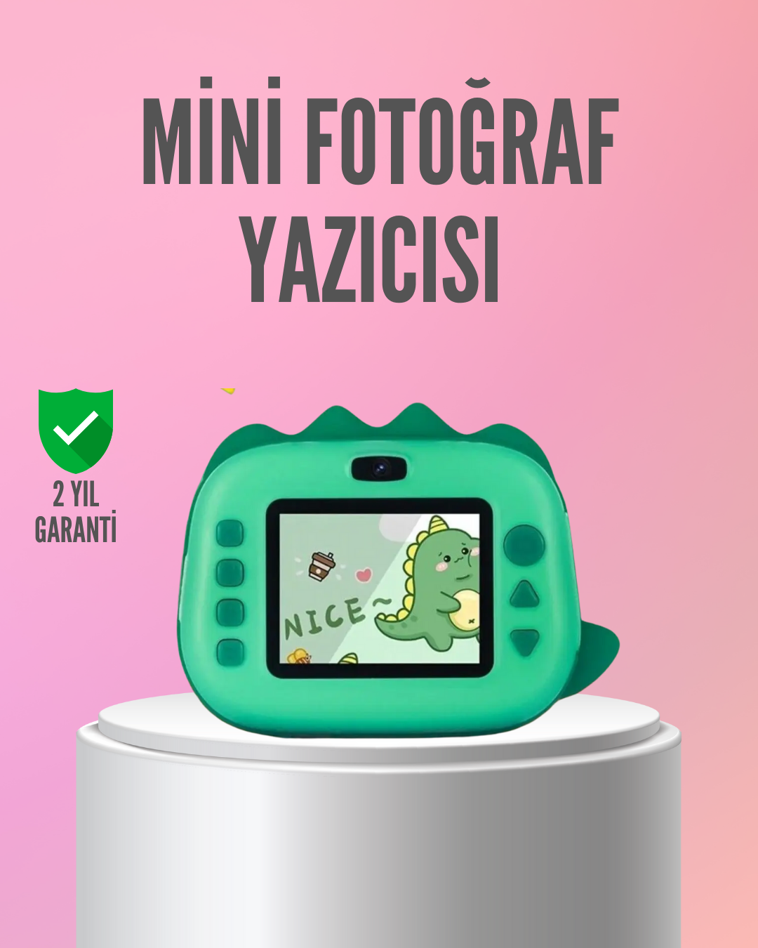 Anında Baskı Özellikli GCH62 Çift Lensli Dijital Kamera - Lisinya