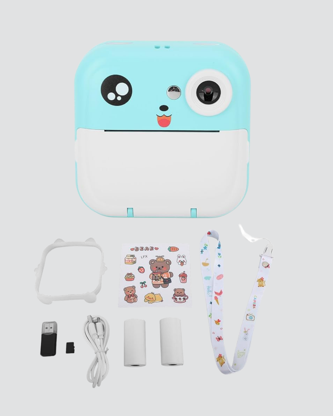 Baskı Kamera – Çift Lensli, Anında Baskı ve 10X Zoom Özellikli Dijital Fotoğraf Makinesi - Lisinya