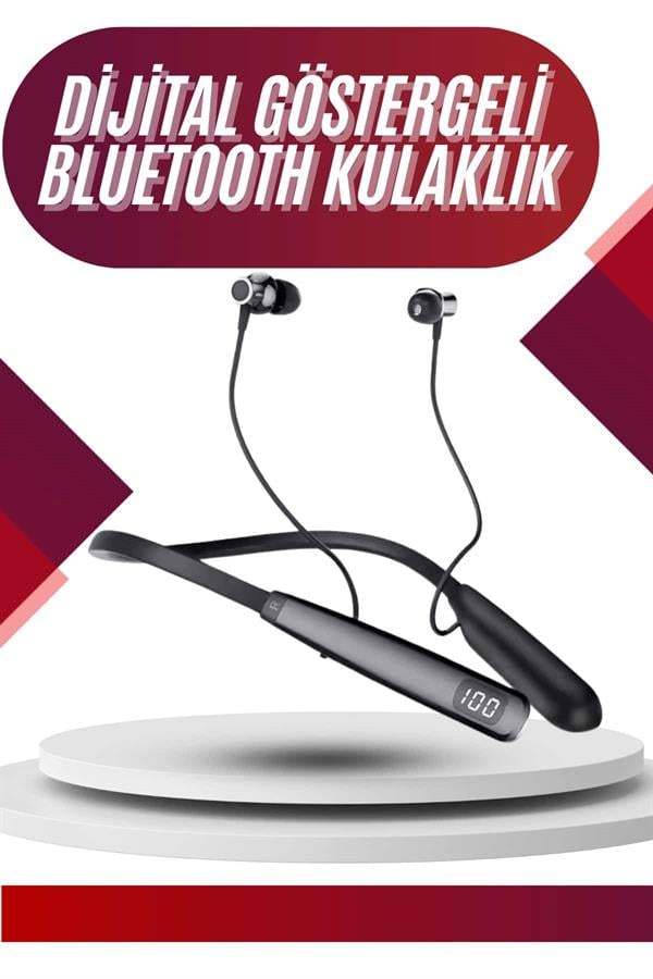 100 Saat Bluetooth Kulaklık Dijital Göstergeli ANC Özelliği Kablolu - Lisinya 100 Saat Bluetooth Kulaklık Dijital Göstergeli ANC Özelliği Kablolu - Lisinya