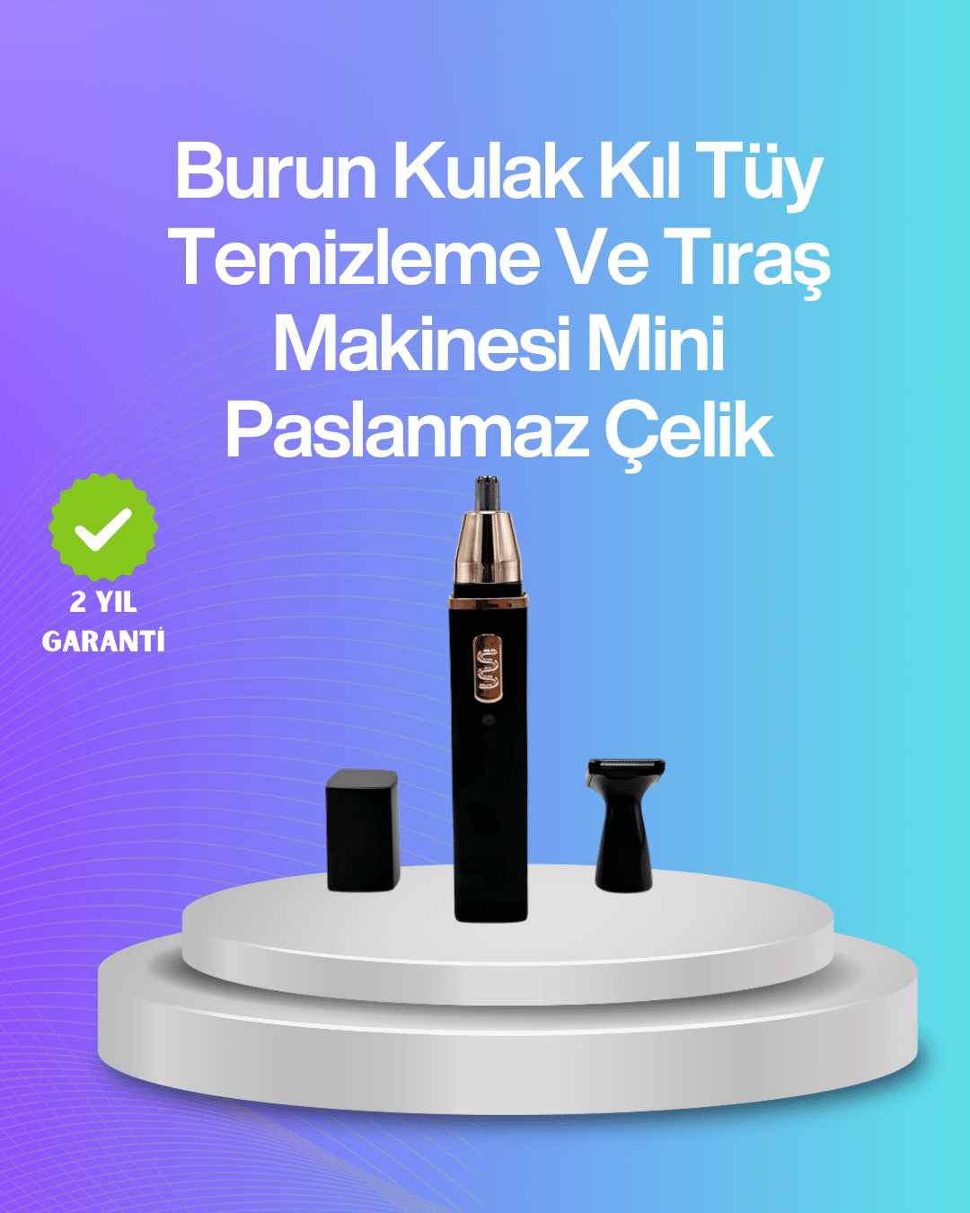 Sessiz çalışan tüy düzeltici burun ve kulak makinesi - Lisinya